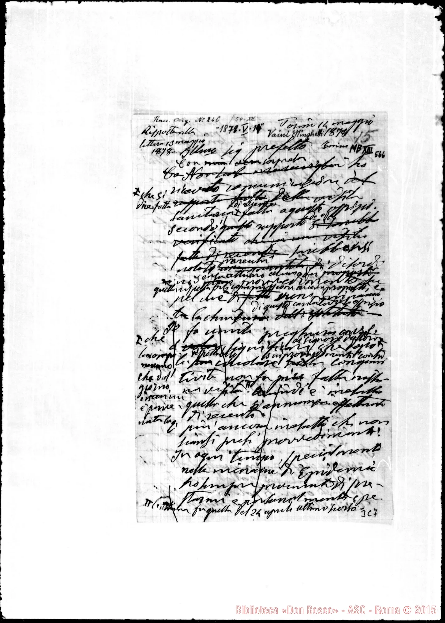 Fotogramma C 7 — Autorità: Prefetti: Minghelli