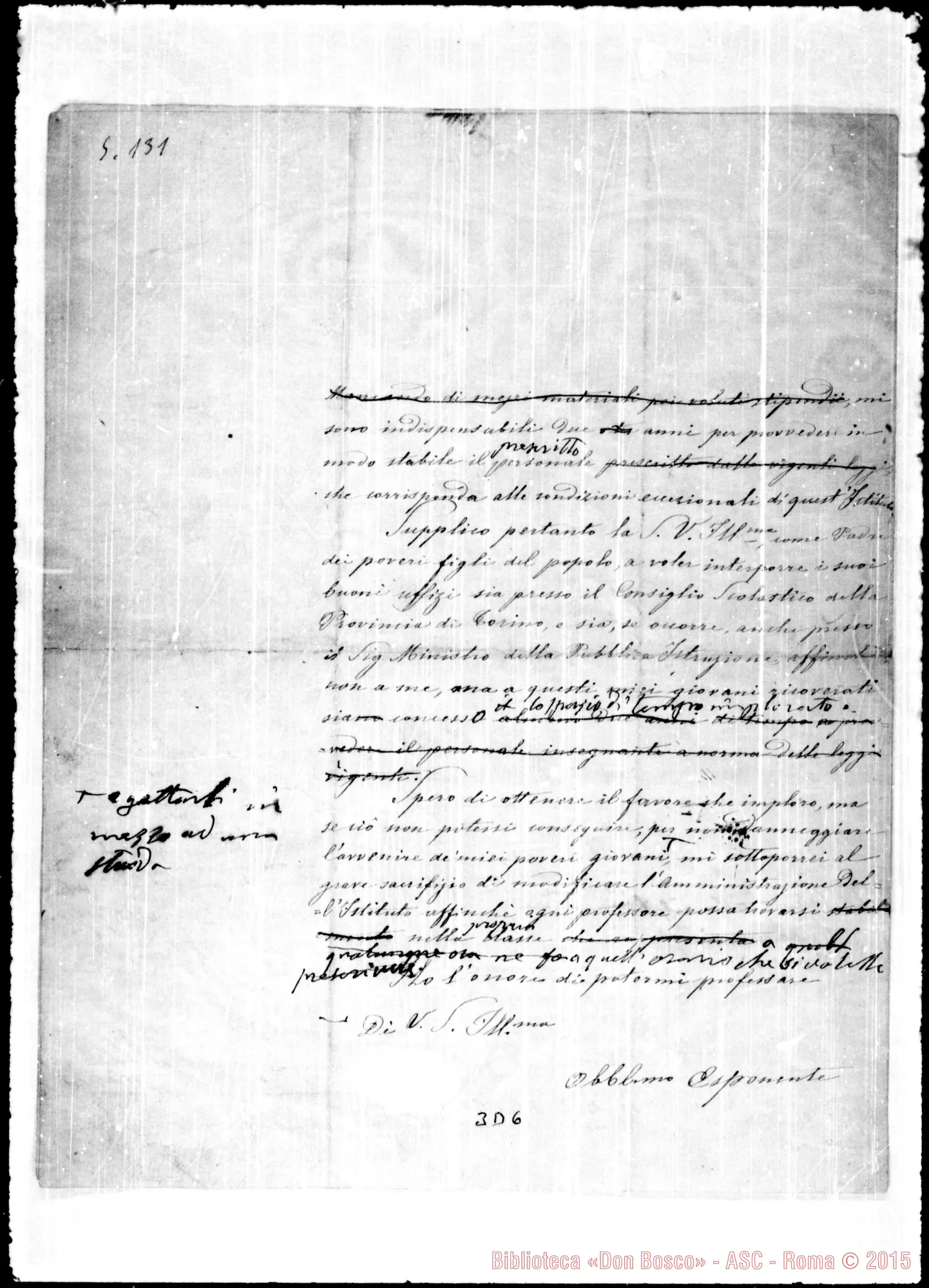 Fotogramma D 6 — Autorità: Prefetti: Minghelli