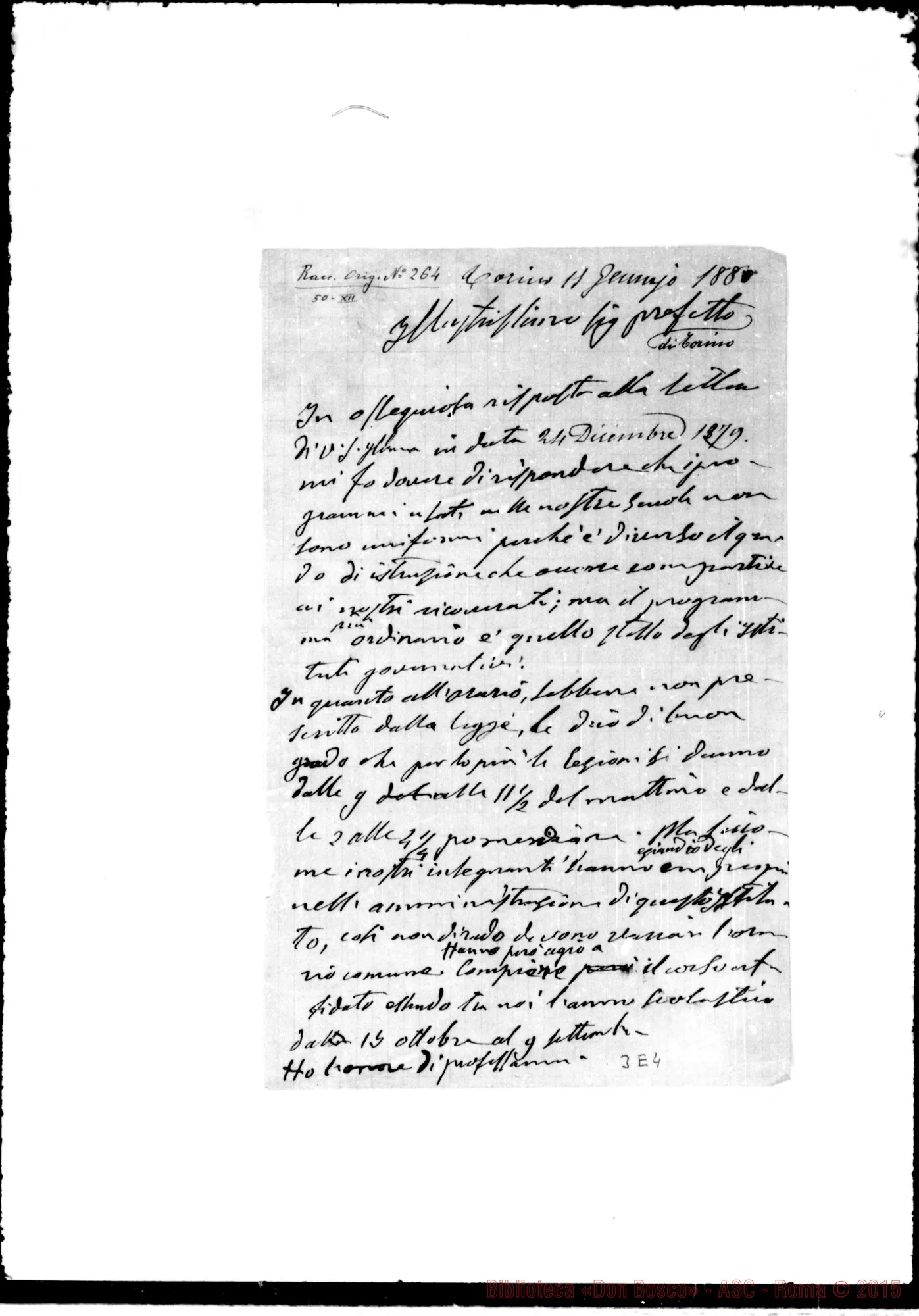Fotogramma E 4 — Autorità: Prefetti: Minghelli