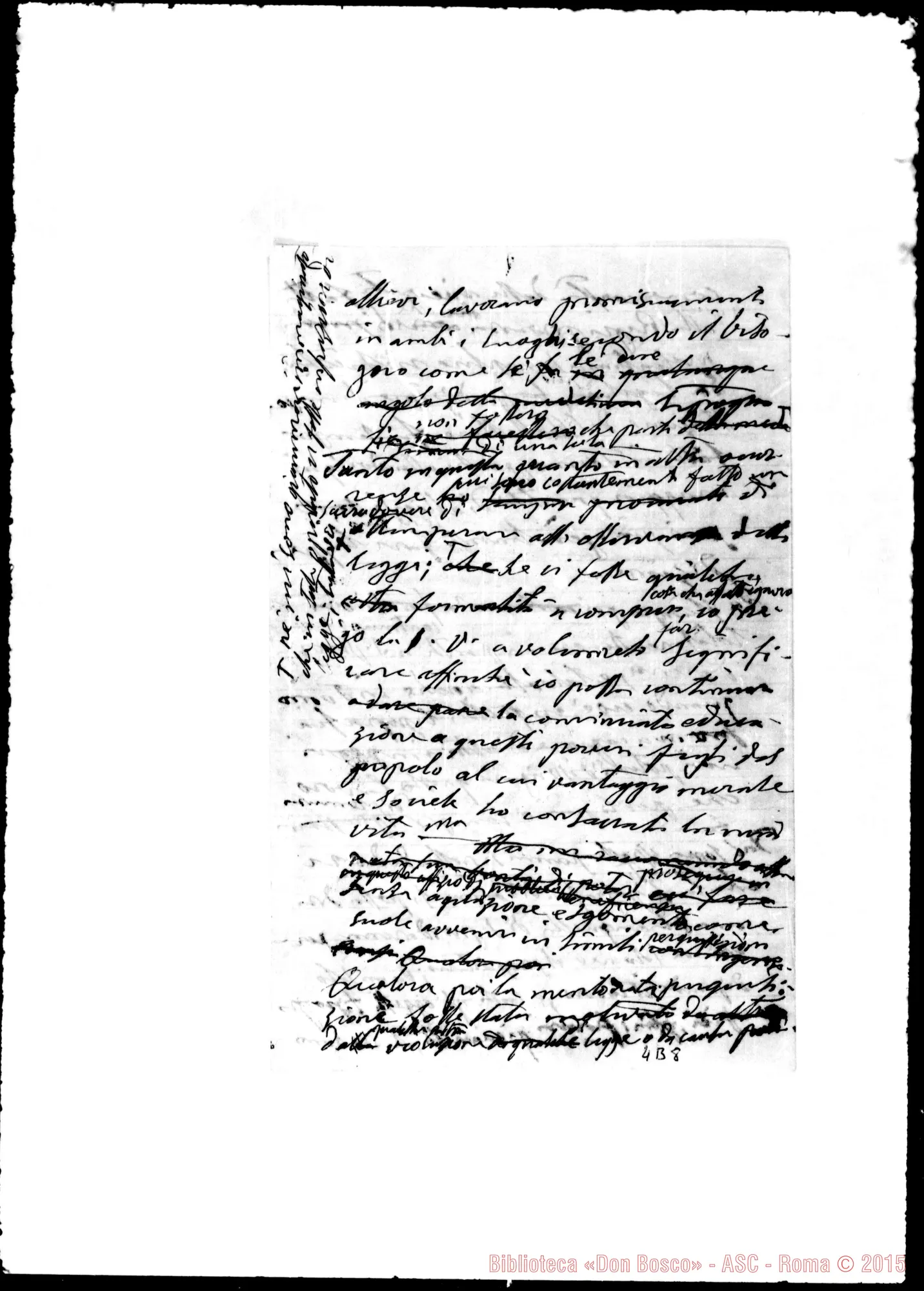 Fotogramma B 8 — Autorità: Procuratore del Re