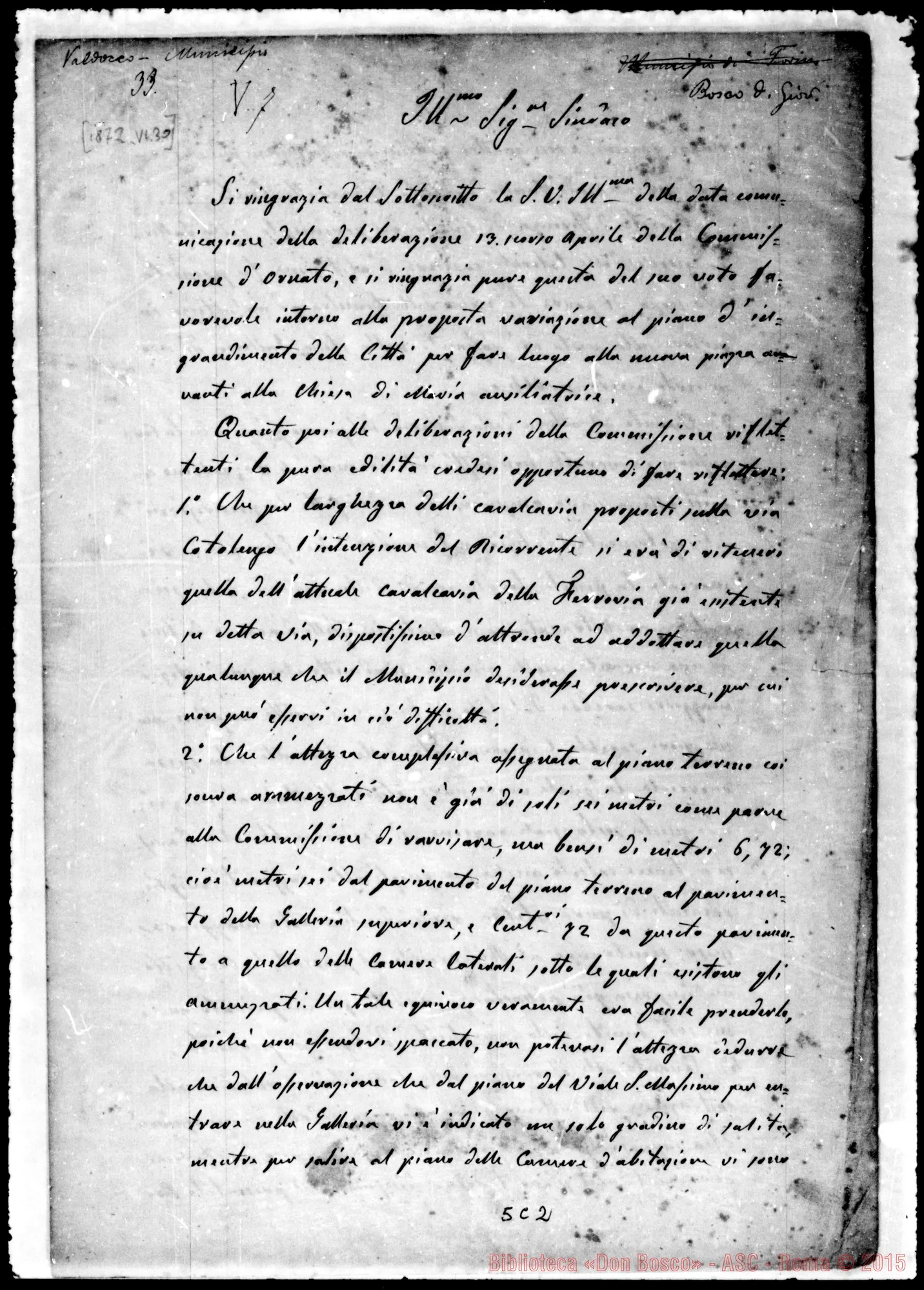 Fotogramma C 2 — Autorità: Sindaci: Torino: Rignon