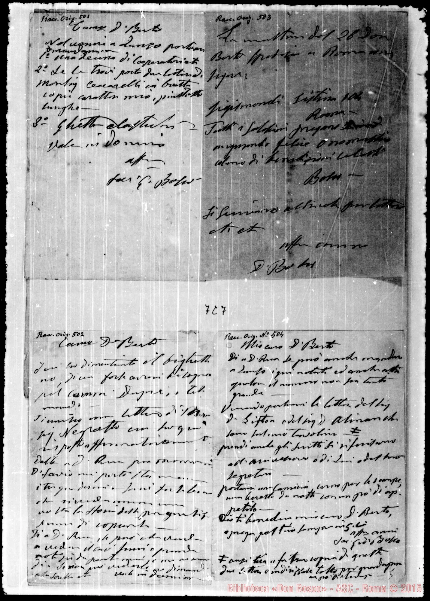 Fotogramma C 7 — Berto Gioachino, sac. SDB