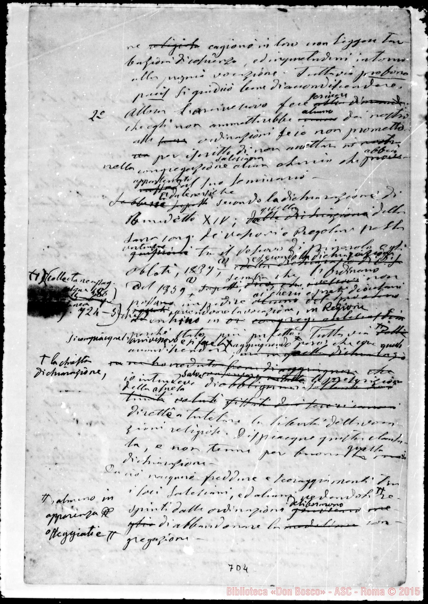 Fotogramma D 4 — Bizzarri Giuseppe Antonio, Cardinale