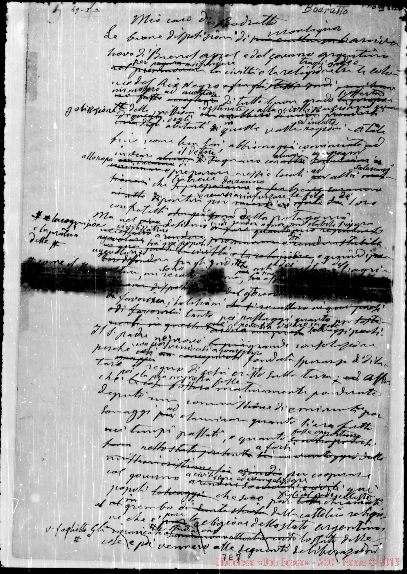 Fotogramma E 7 — Bodratto Francesco, sac. SDB