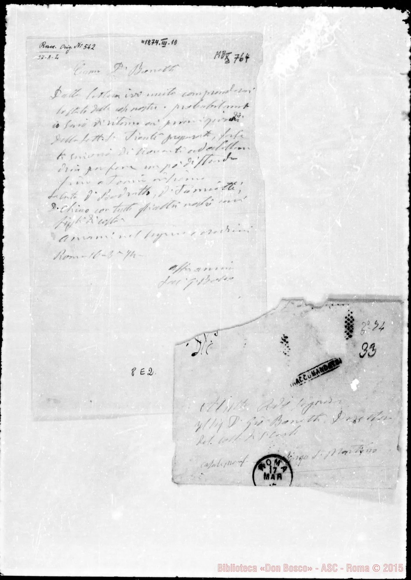 Fotogramma E 2 — Bonetti Giovanni, sac. SDB »