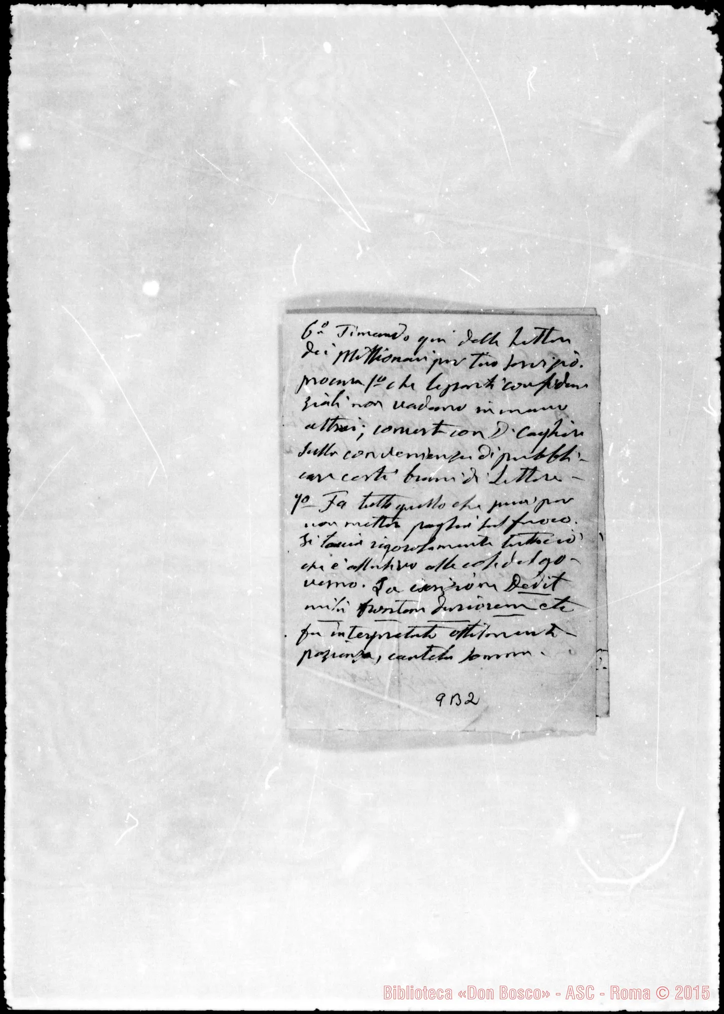 Fotogramma B 2 — Bonetti Giovanni, sac. SDB
