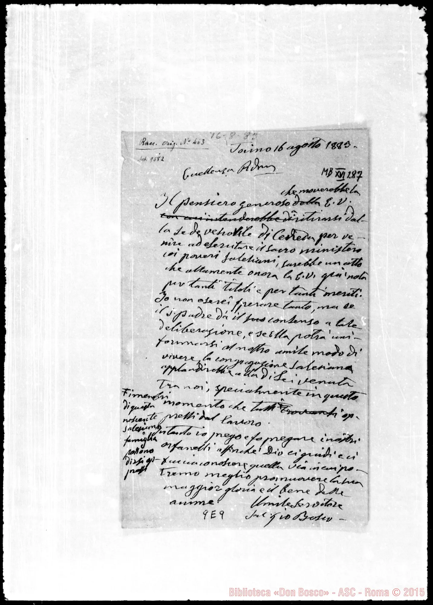 Fotogramma E 9 — Brandolini Sigismondo, vesc.