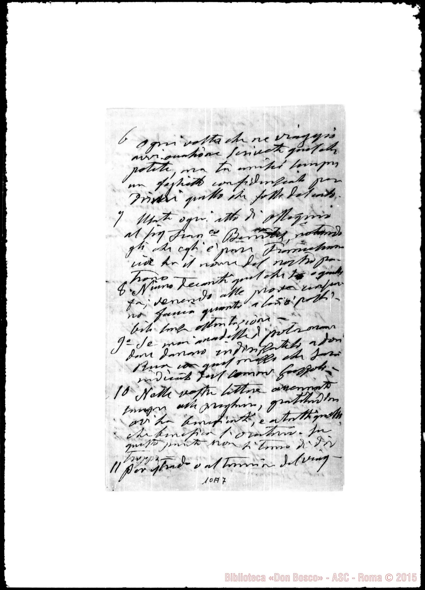 Fotogramma A 7 — Cagliero Giovanni, cardinale SDB