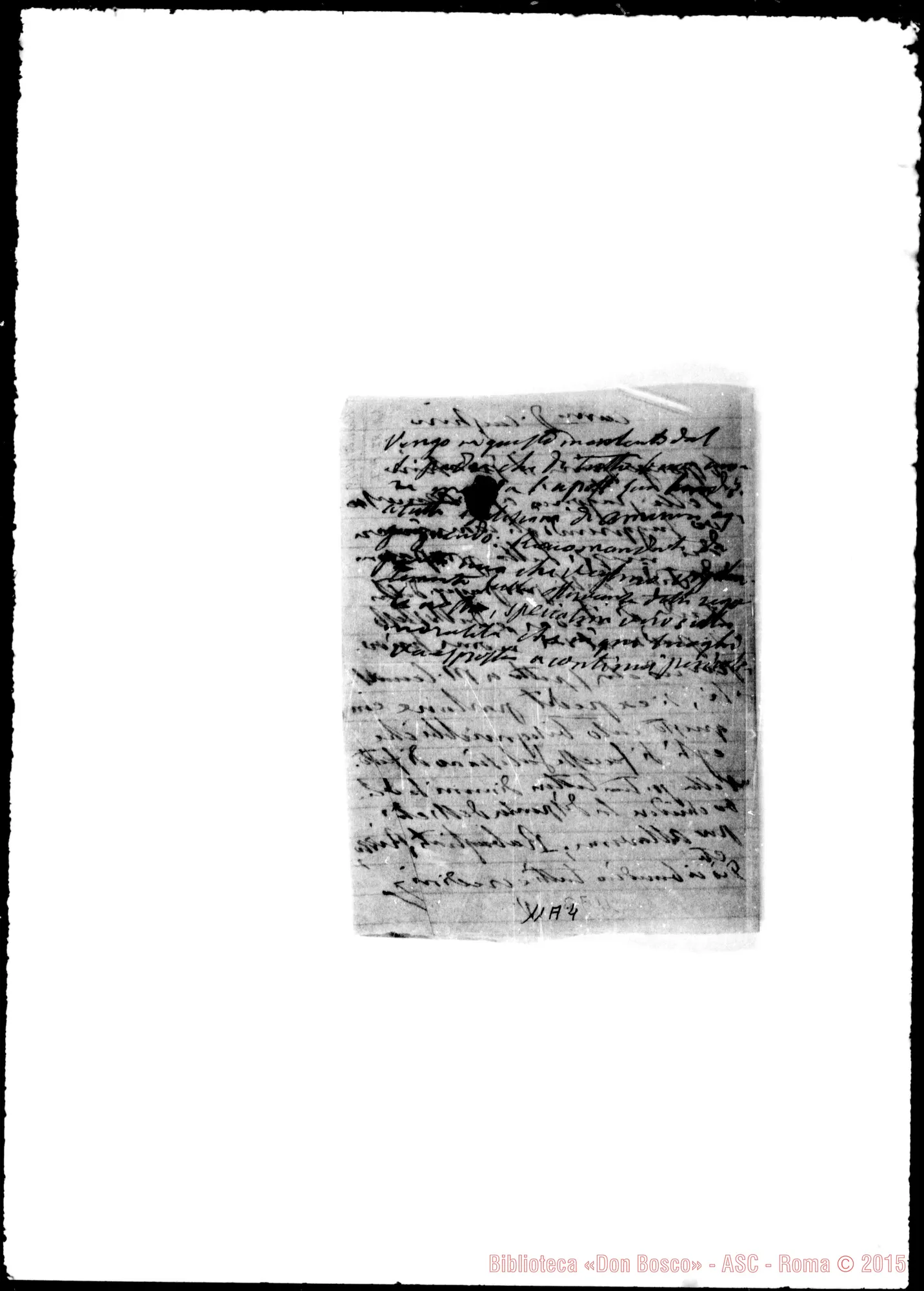 Fotogramma A 4 — Cagliero Giovanni, cardinale SDB