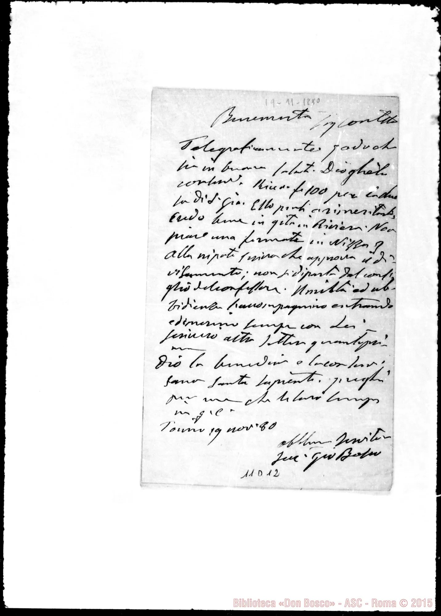 Fotogramma D 12 — Camburzano, contessa