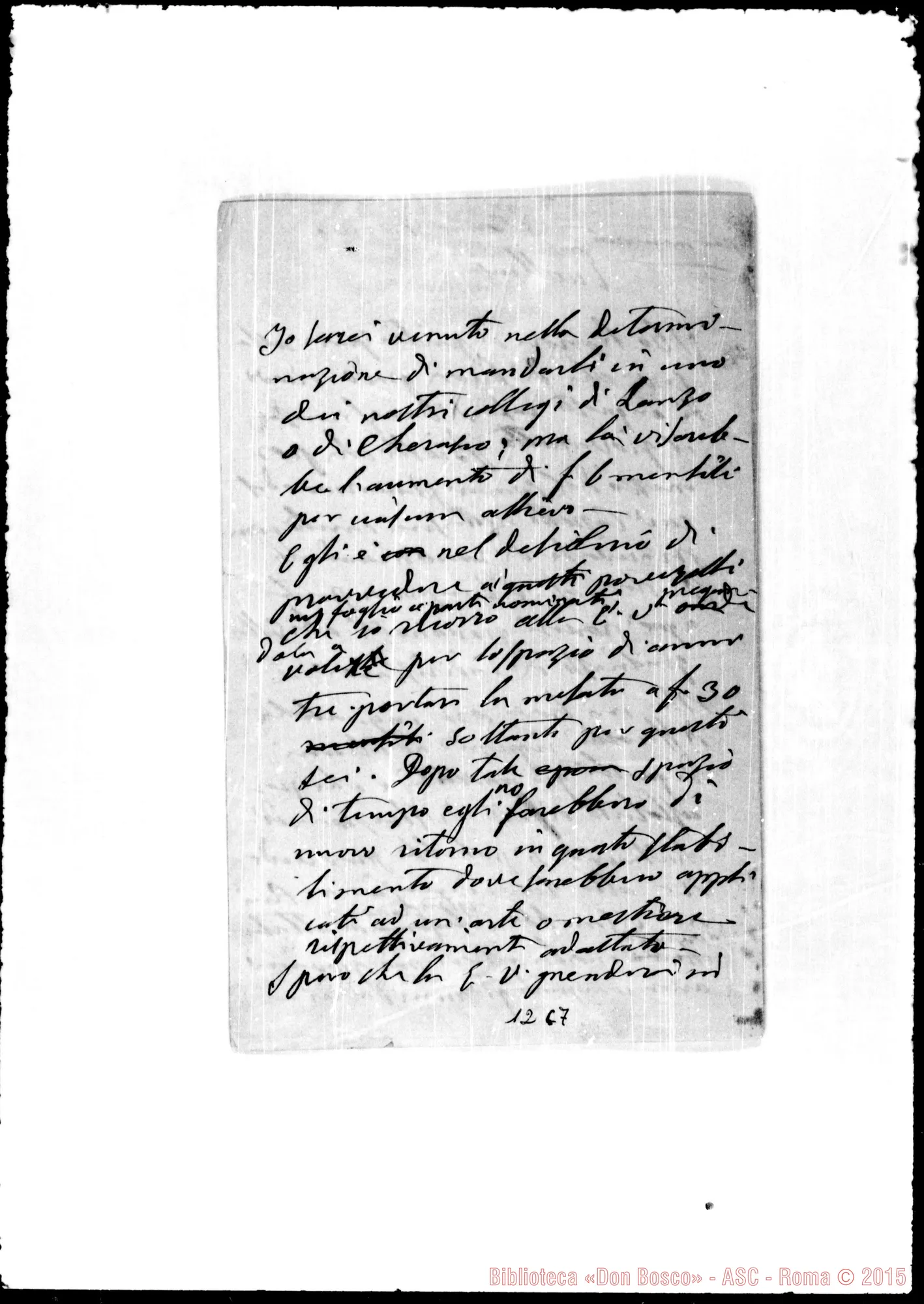 Fotogramma C 7 — Castelli Michelangelo, commendatore