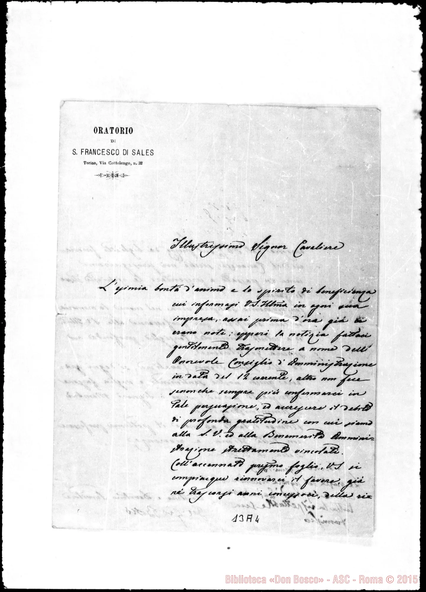 Fotogramma A 4 — Ceriana Giuseppe, cavaliere