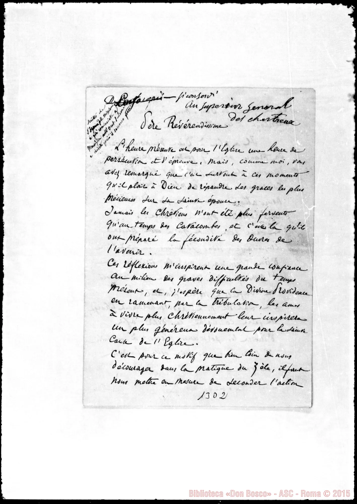 Fotogramma D 2 — Chartreuse de Grenoble, Superiore Generale