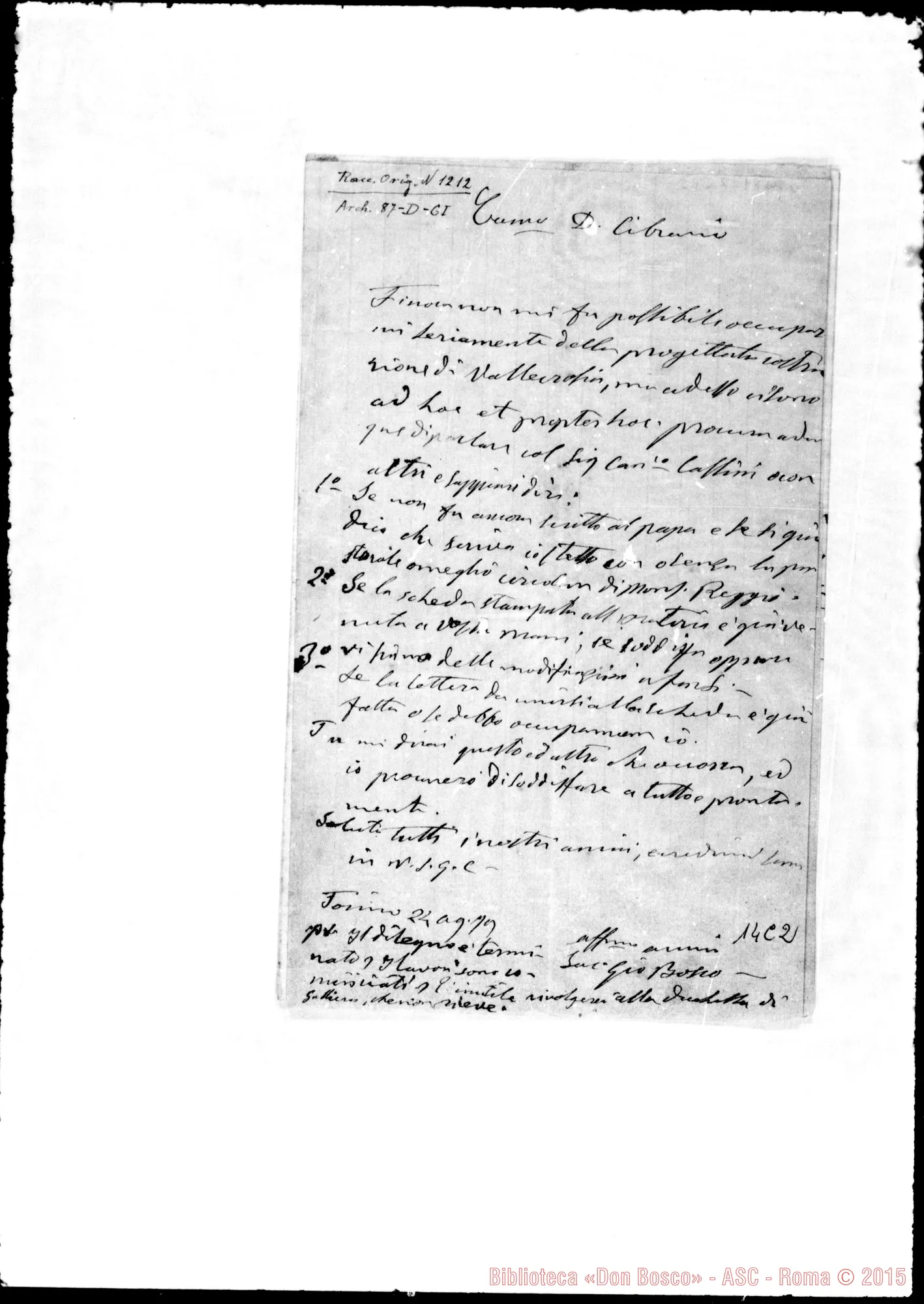 Fotogramma C 2 — Cibrario Nicolao, sac. SDB