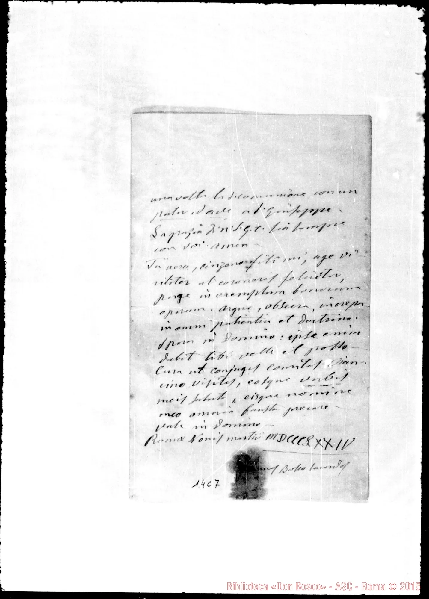 Fotogramma C 7 — Cinzano Giovanni, sac.