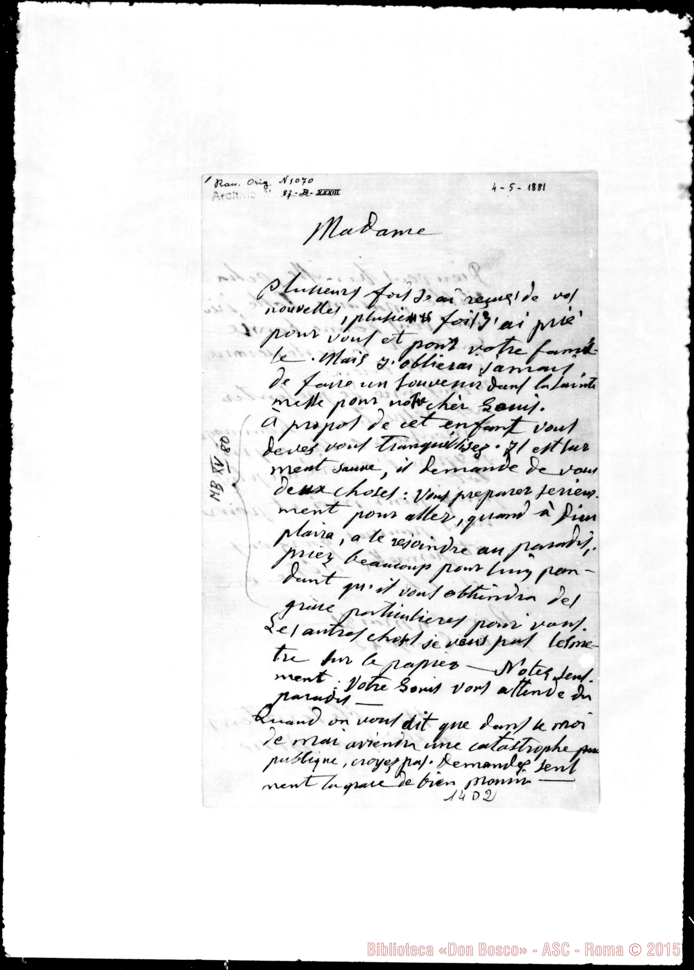 Fotogramma D 2 — Colle Louis-Antoine, Marie-Sophie: conte e contessa