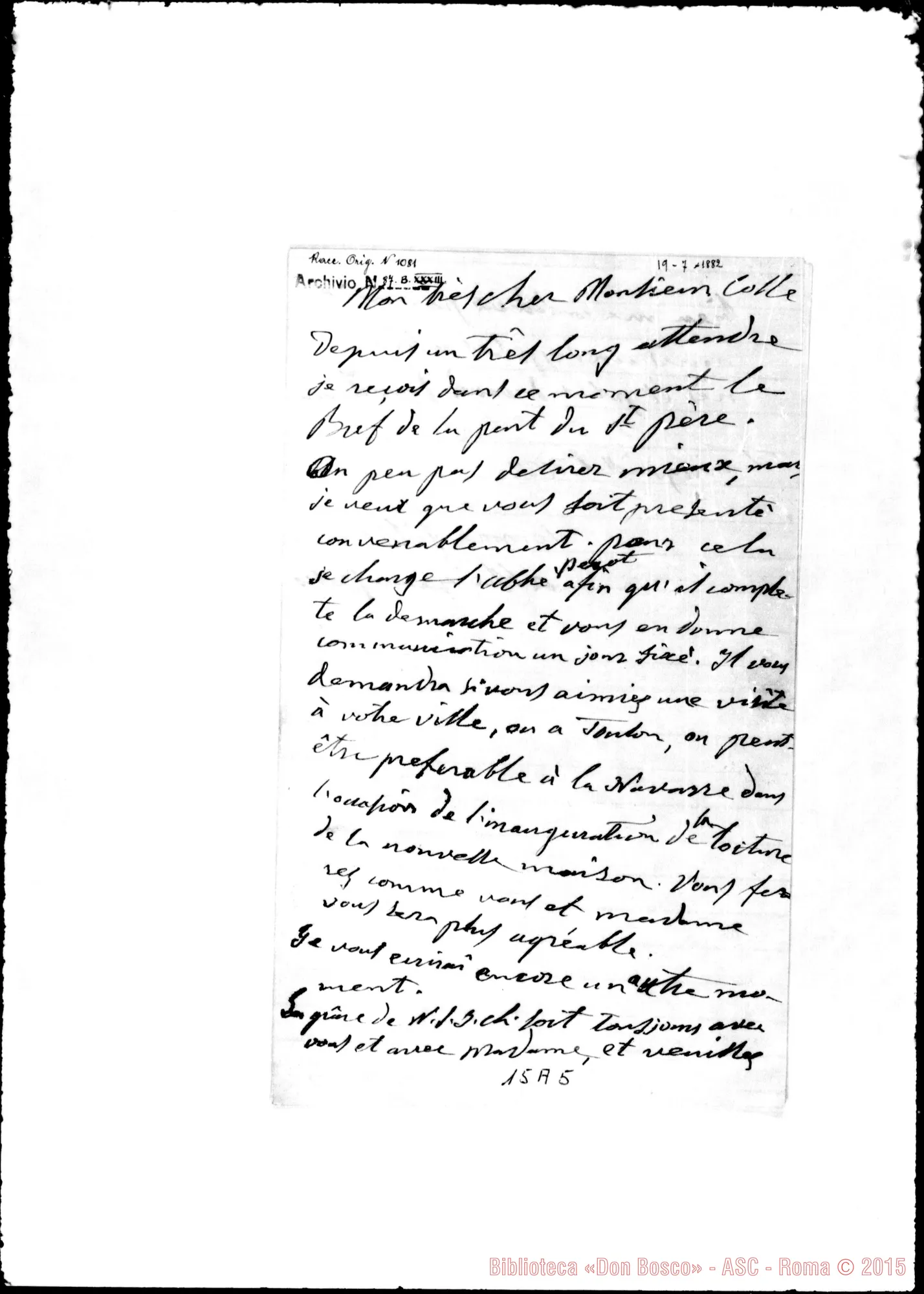 Fotogramma A 5 — Colle Louis-Antoine, Marie-Sophie: conte e contessa