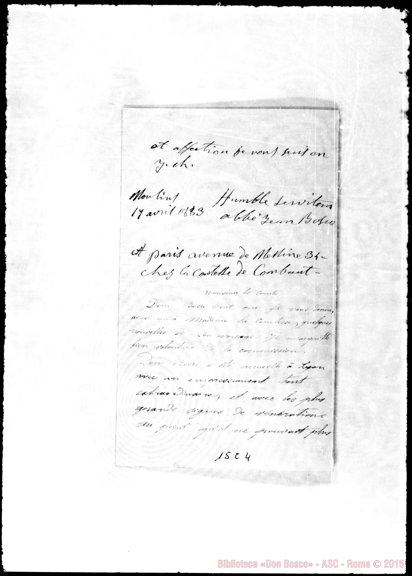 Fotogramma C 4 — Colle Louis-Antoine, Marie-Sophie: conte e contessa