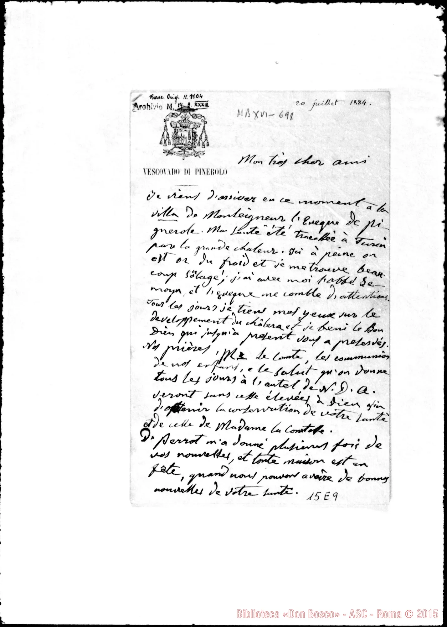 Fotogramma E 9 — Colle Louis-Antoine, Marie-Sophie: conte e contessa