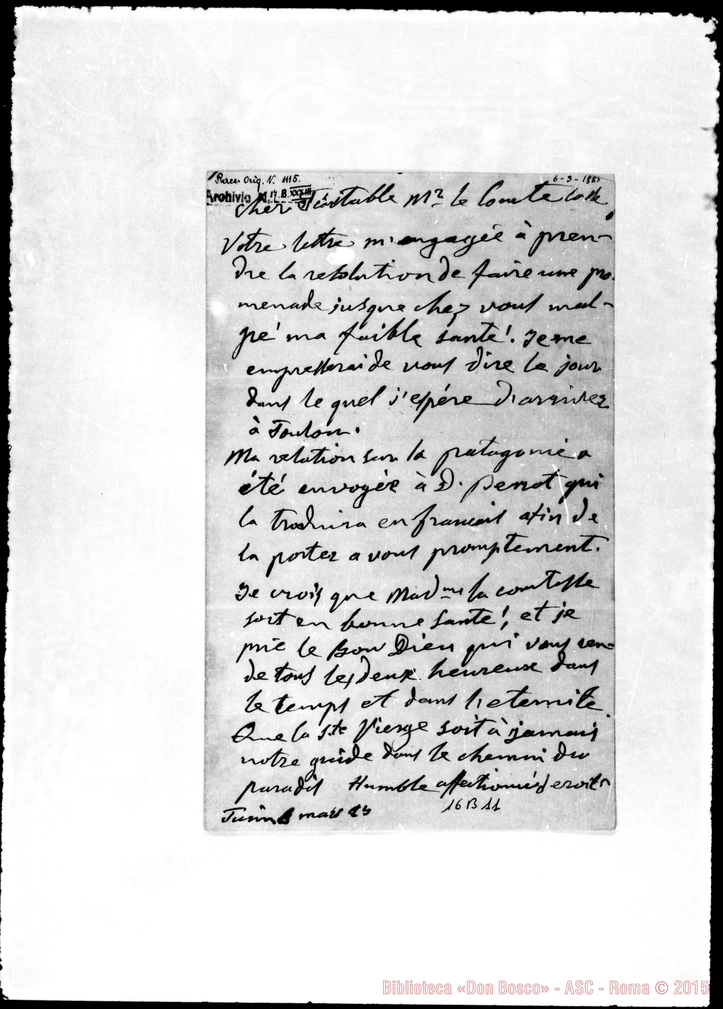 Fotogramma B 11 — Colle Louis-Antoine, Marie-Sophie: conte e contessa