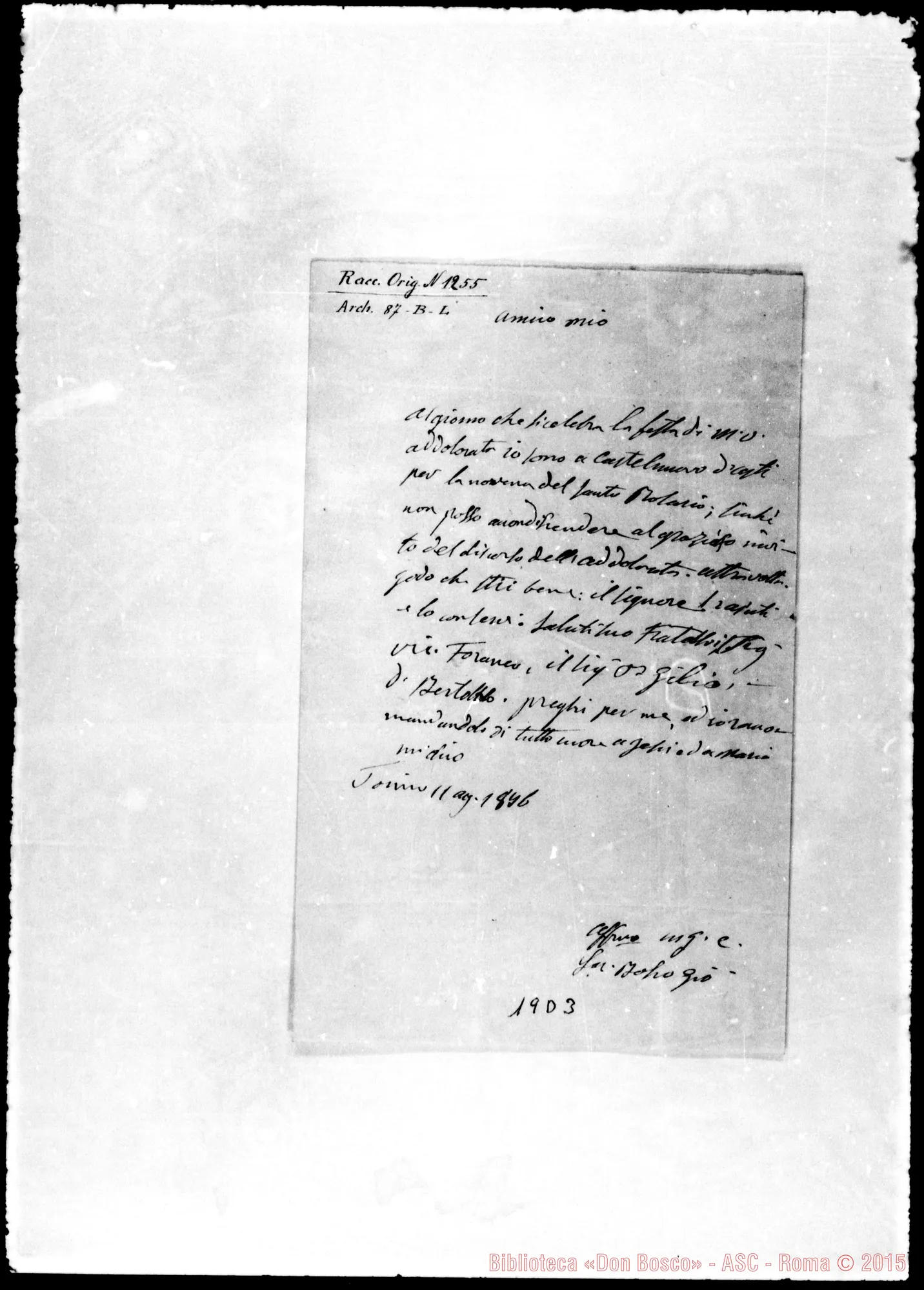 Fotogramma D 3 — Del Prato Giacomo, ch.