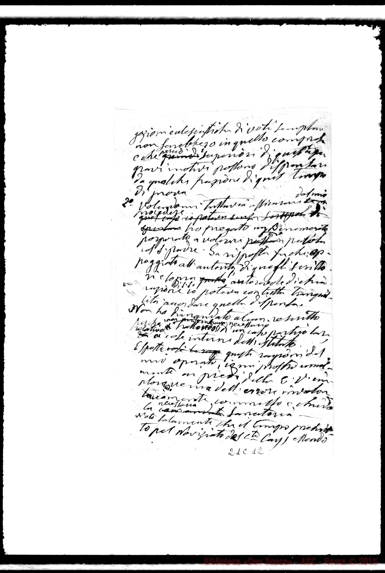 Fotogramma C 12 — Ferrieri Innocenzo, Card.