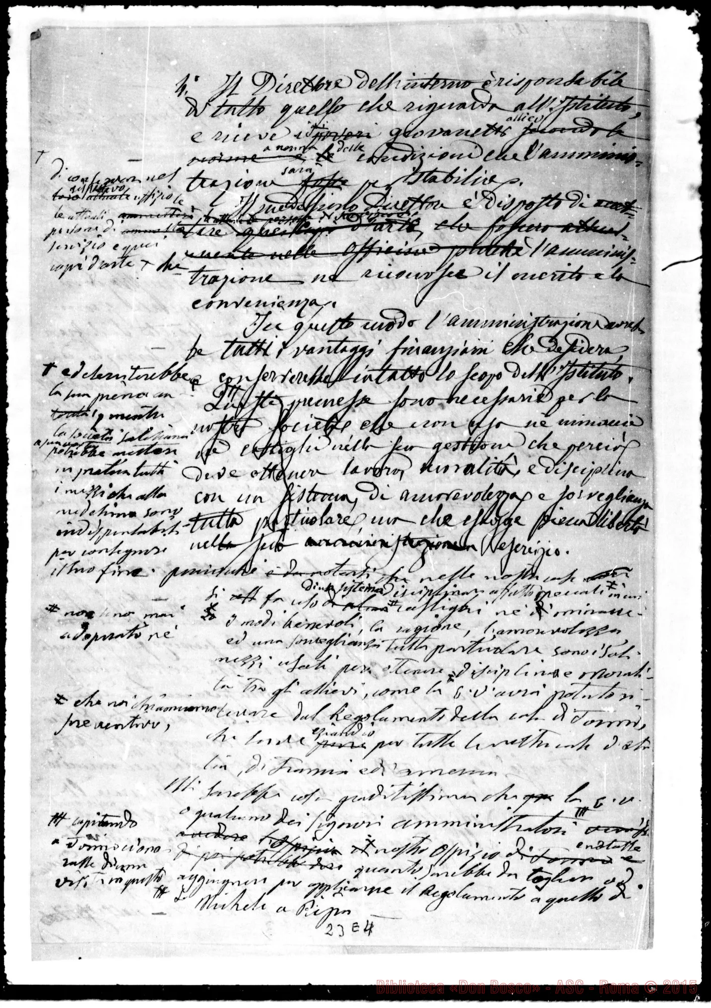 Fotogramma E 4 — Gabrielli Placido di Roccasecca, principe