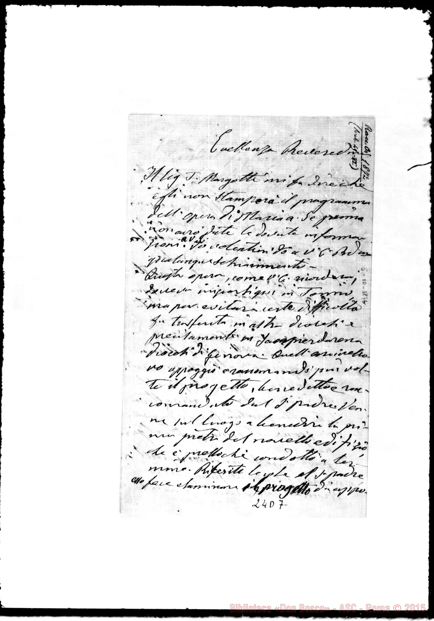 Fotogramma D 7 — Gastaldi Lorenzo, Arcivesc. di Torino