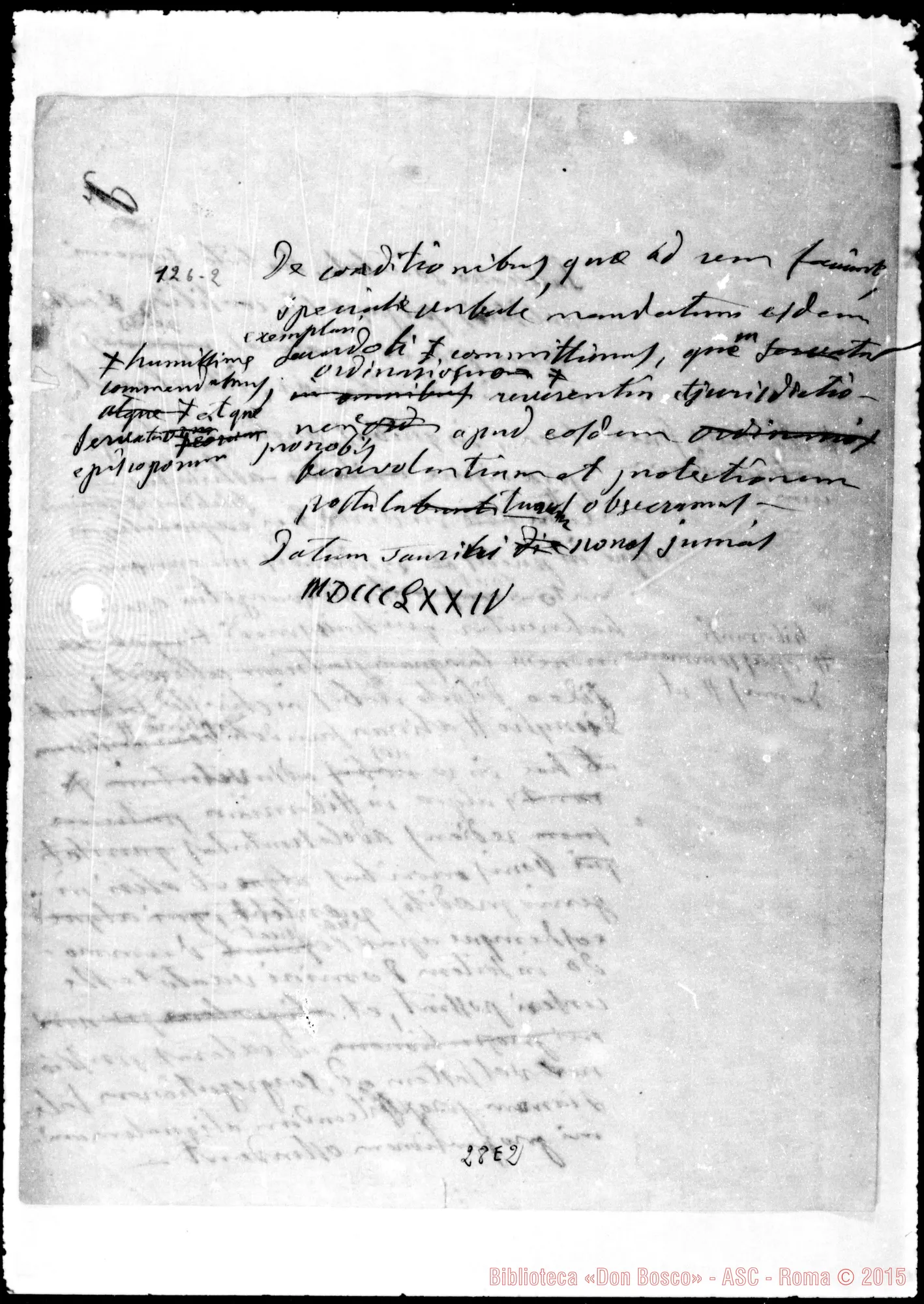 Fotogramma E 2 — Halinan Dionigi, sac.