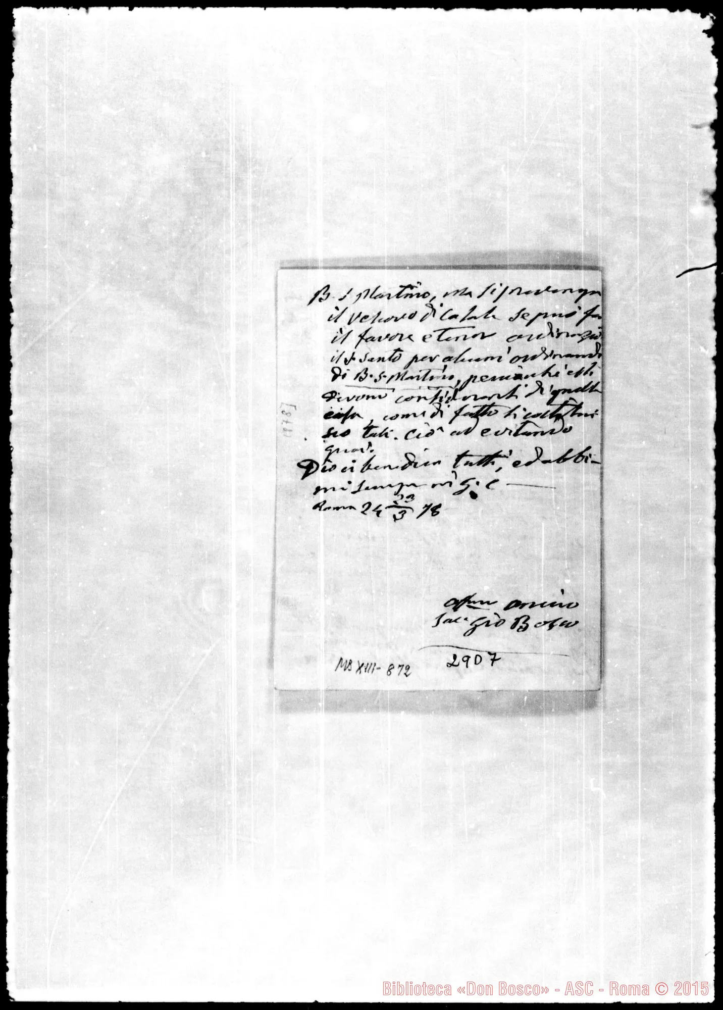 Fotogramma D 7 — Lazzero Giuseppe, sac. SDB