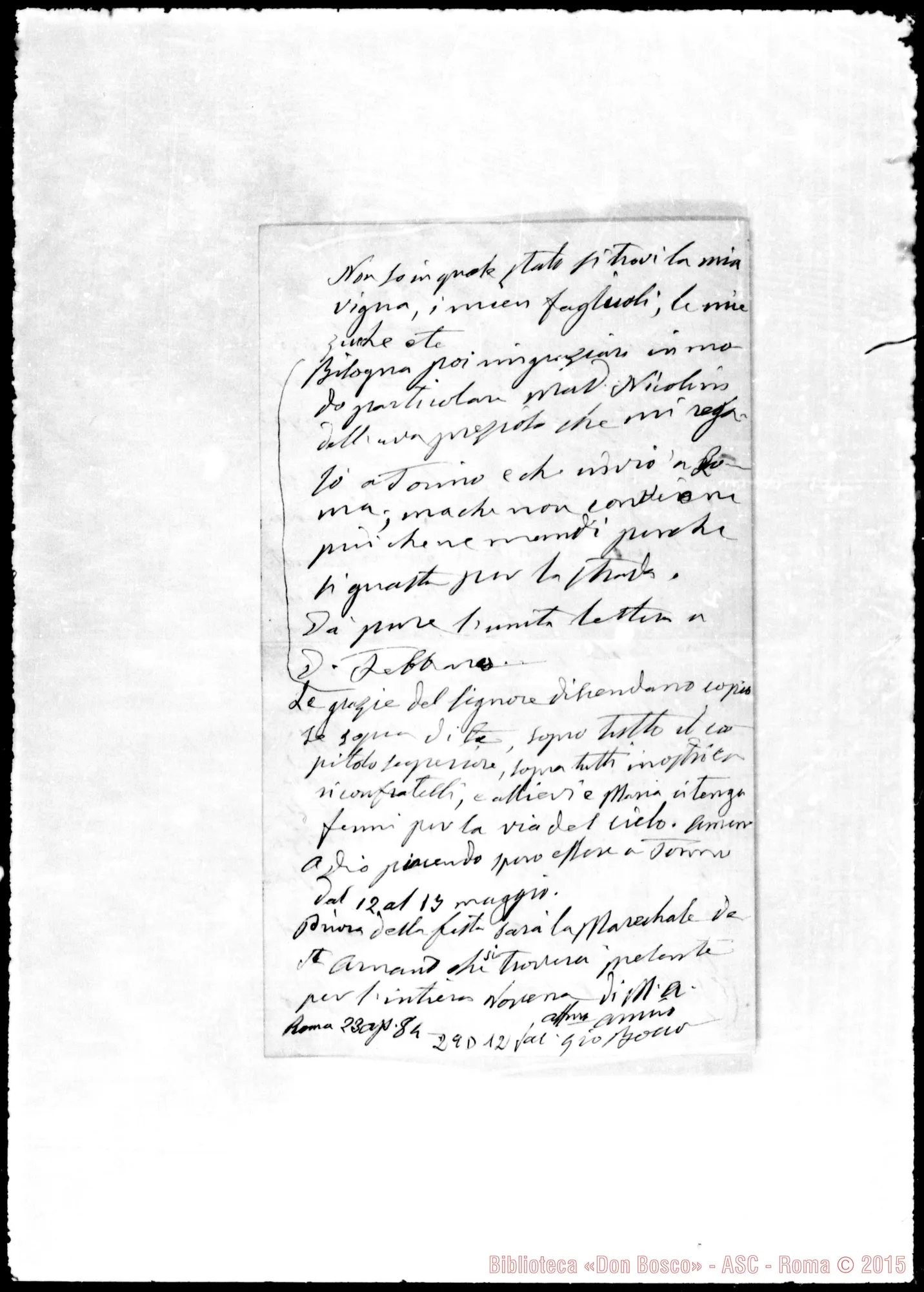 Fotogramma D 12 — Lazzero Giuseppe, sac. SDB