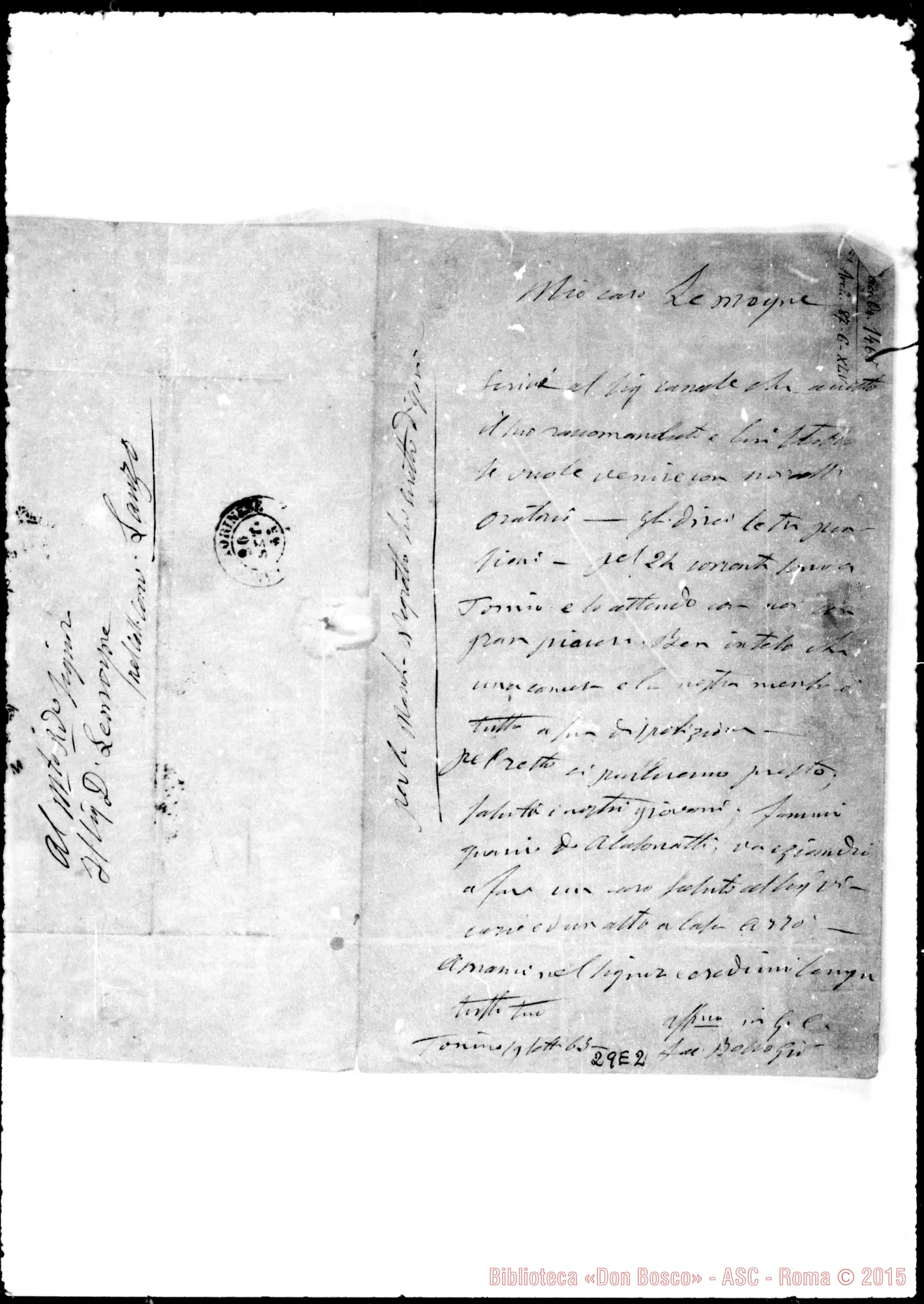 Fotogramma E 2 — Lemoyne Gio. Battista, sac. SDB