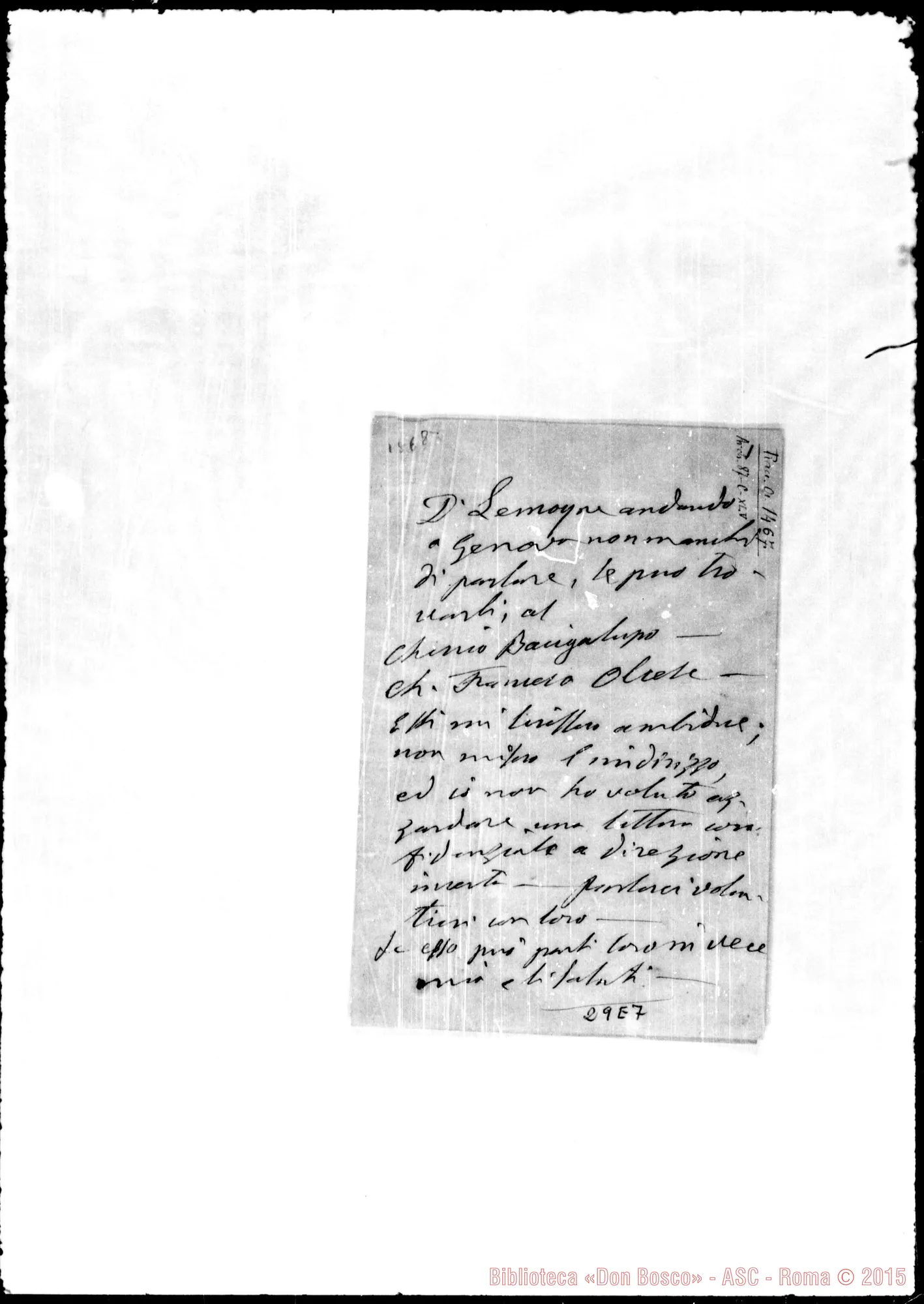Fotogramma E 7 — Lemoyne Gio. Battista, sac. SDB
