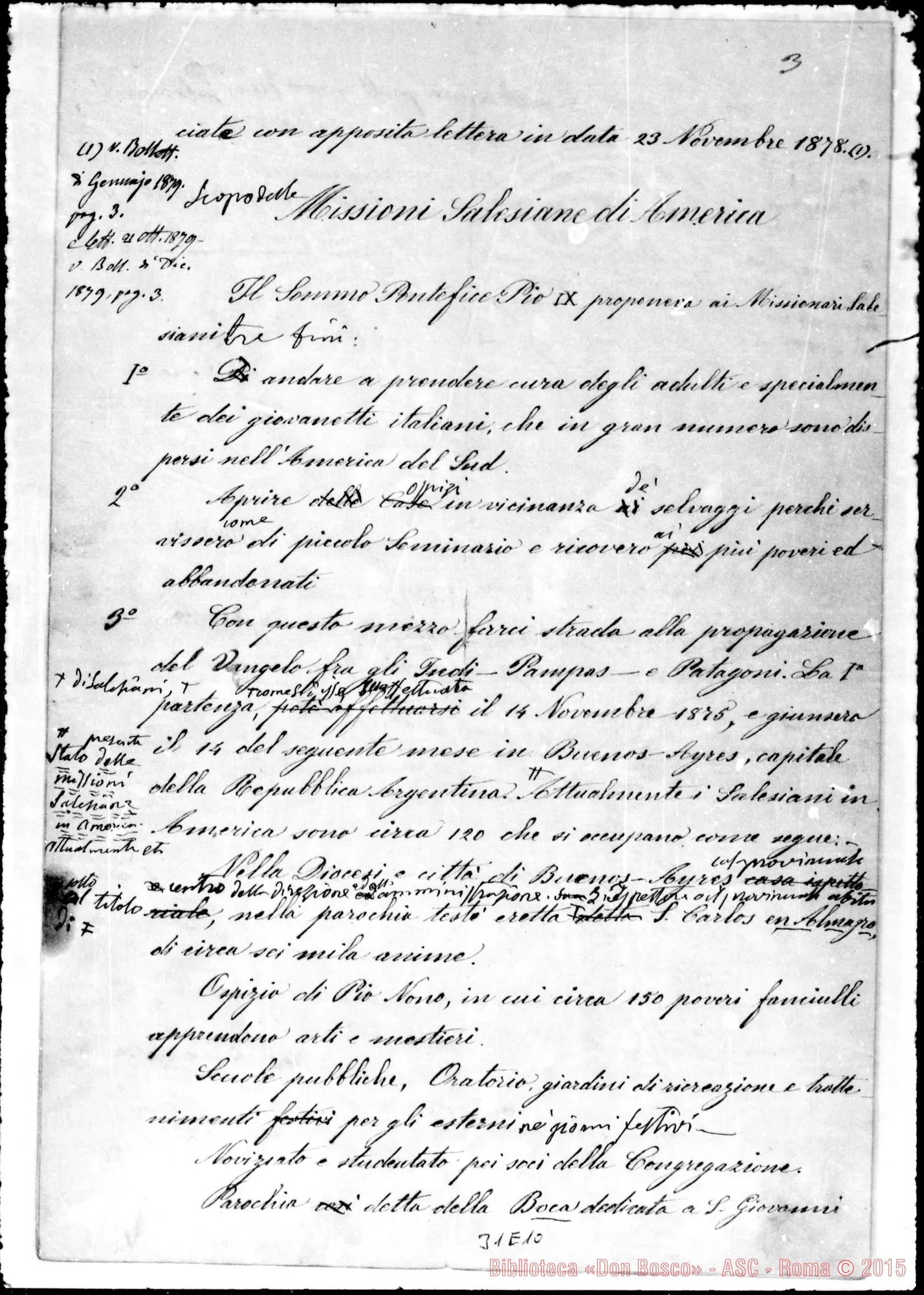 Fotogramma E 10 — Leone XIII, Papa