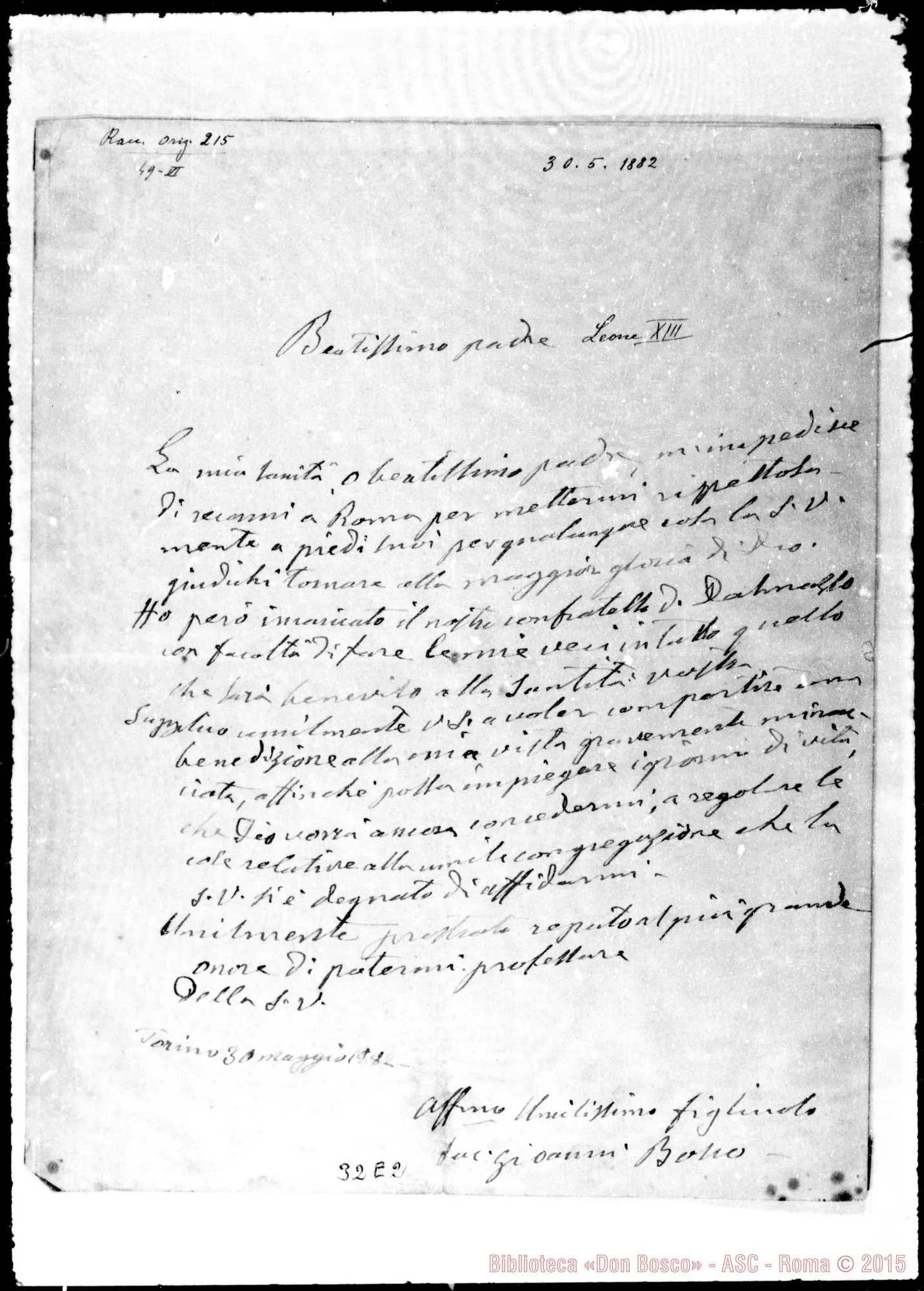 Fotogramma E 2 — Leone XIII, Papa