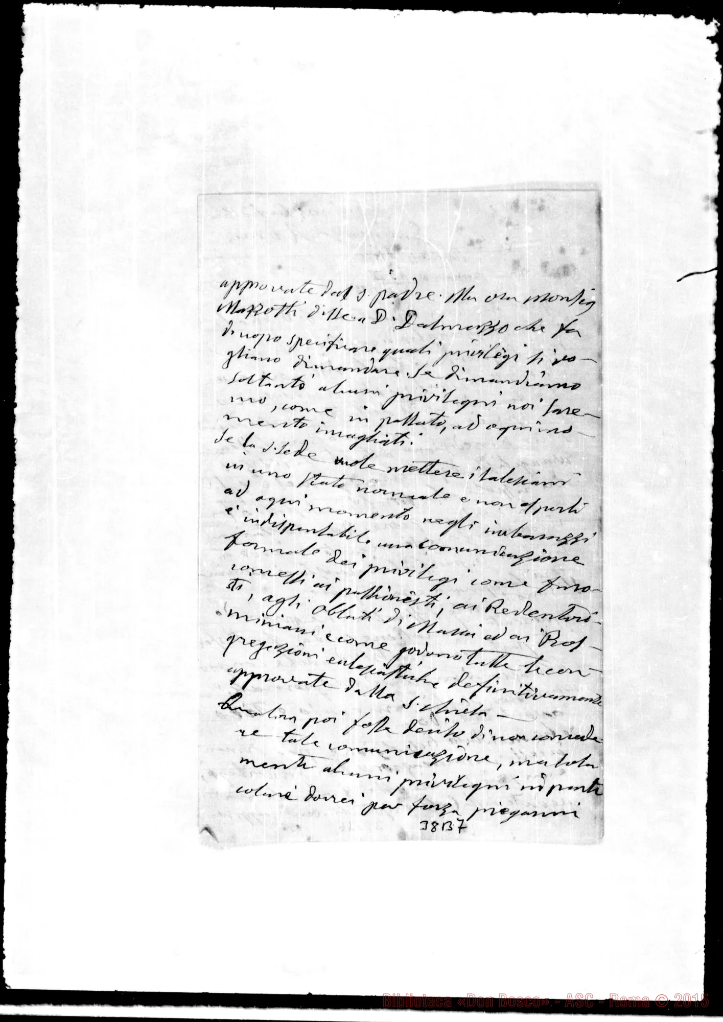 Fotogramma B 7 — Nina Lorenzo, Card. Segret. di Stato