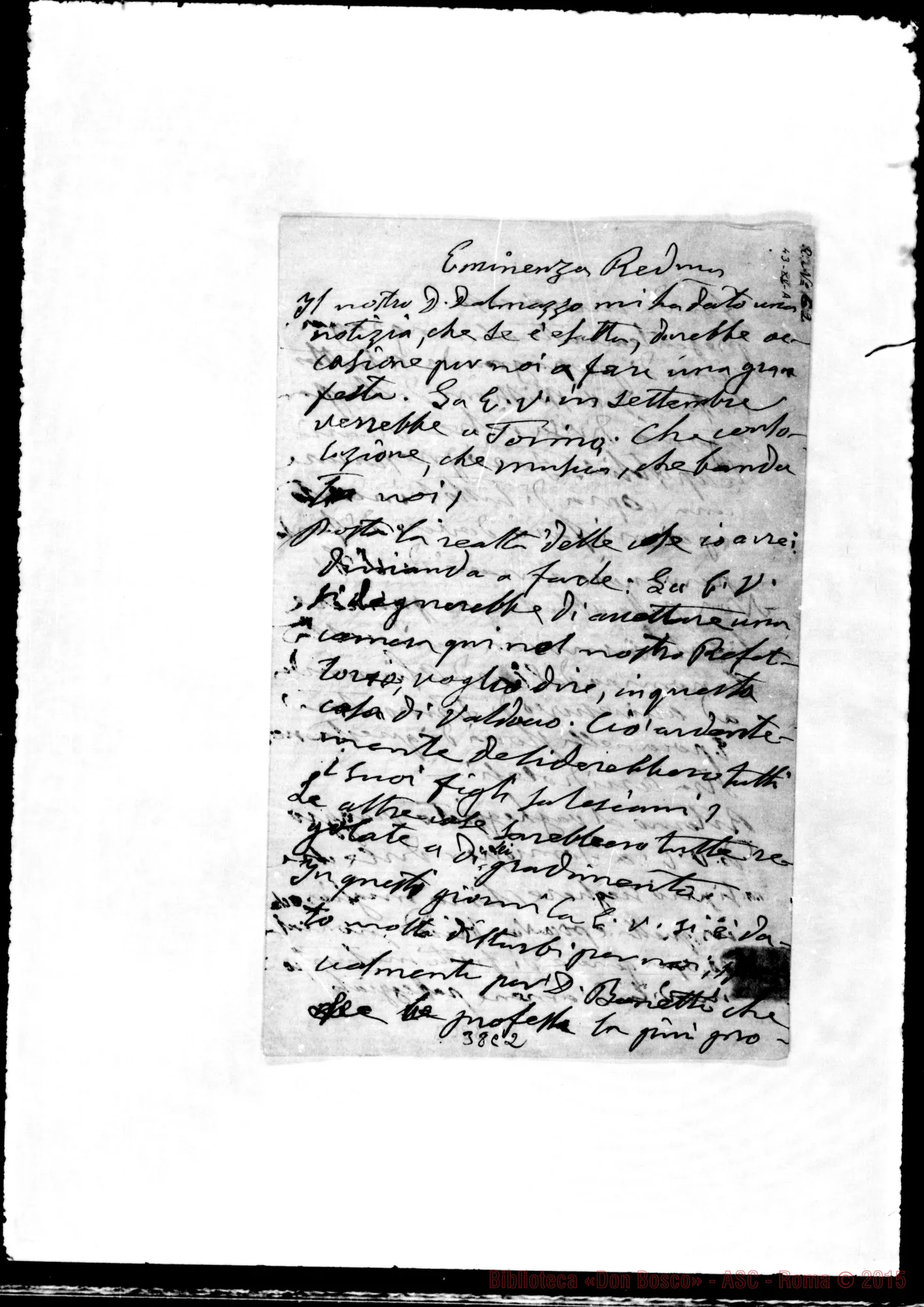 Fotogramma C 2 — Nina Lorenzo, Card. Segret. di Stato