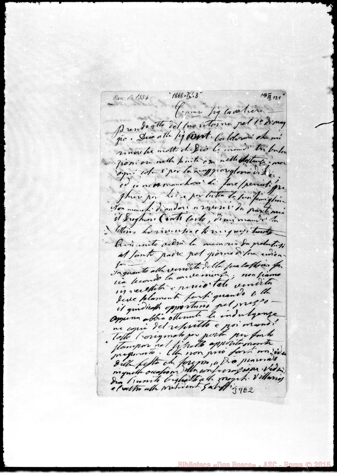 Fotogramma E 2 — Oreglia Federico, Cavaliere S. Stefano