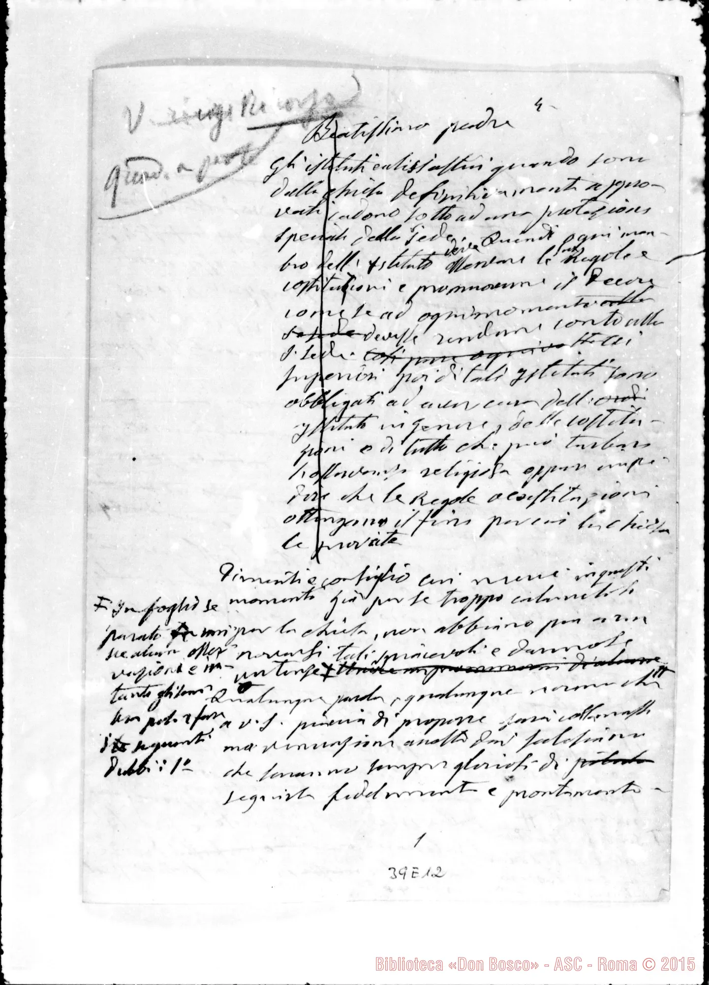 Fotogramma E 12 — Oreglia Luigi di S. Stefano, Card.