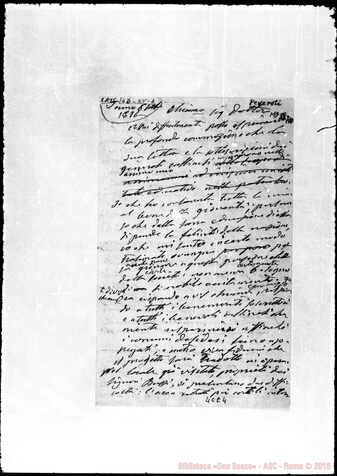 Fotogramma E 4 — Peverotti Lorenzo, medico di Cassine