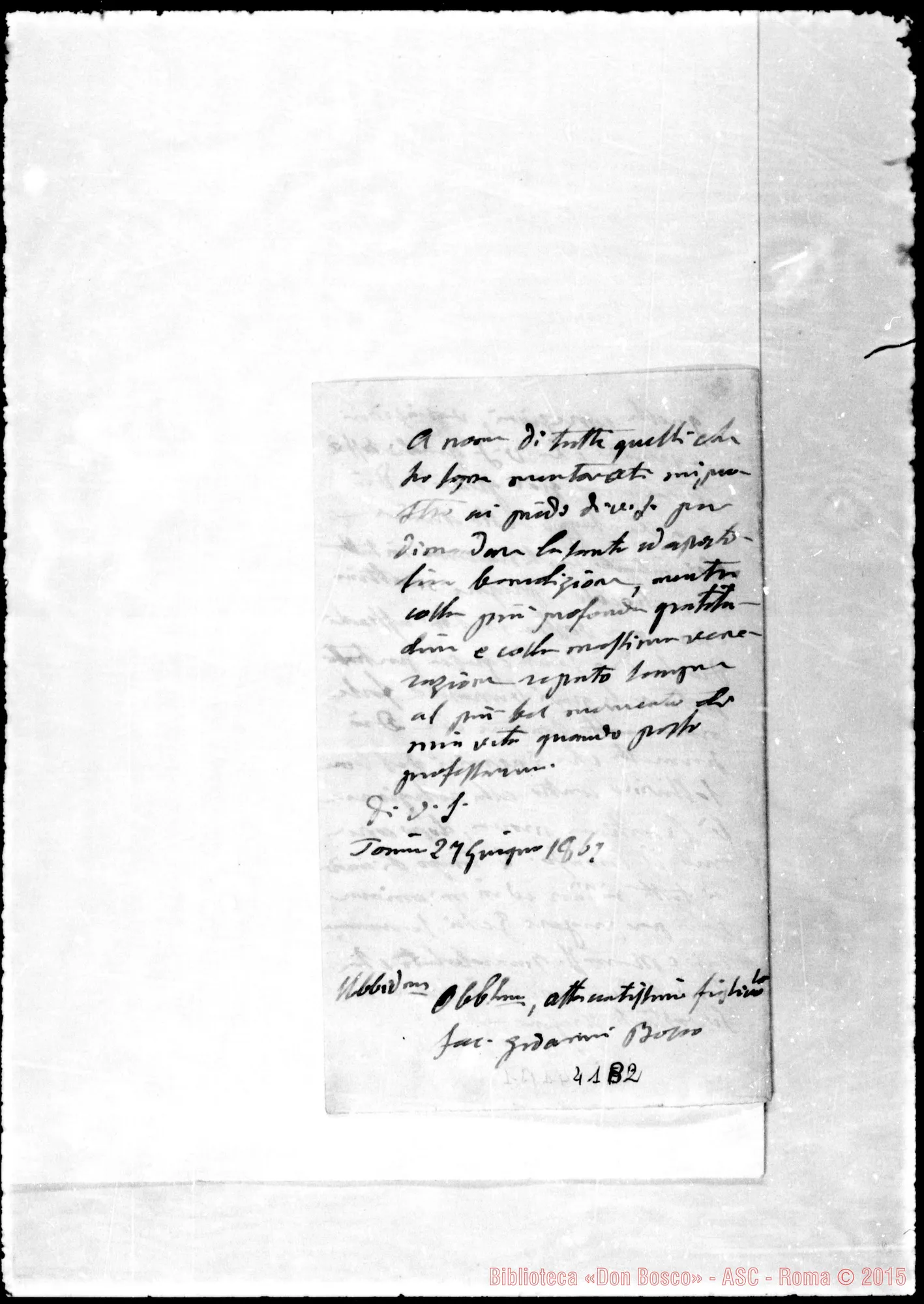 Fotogramma B 2 — Pio IX, Papa
