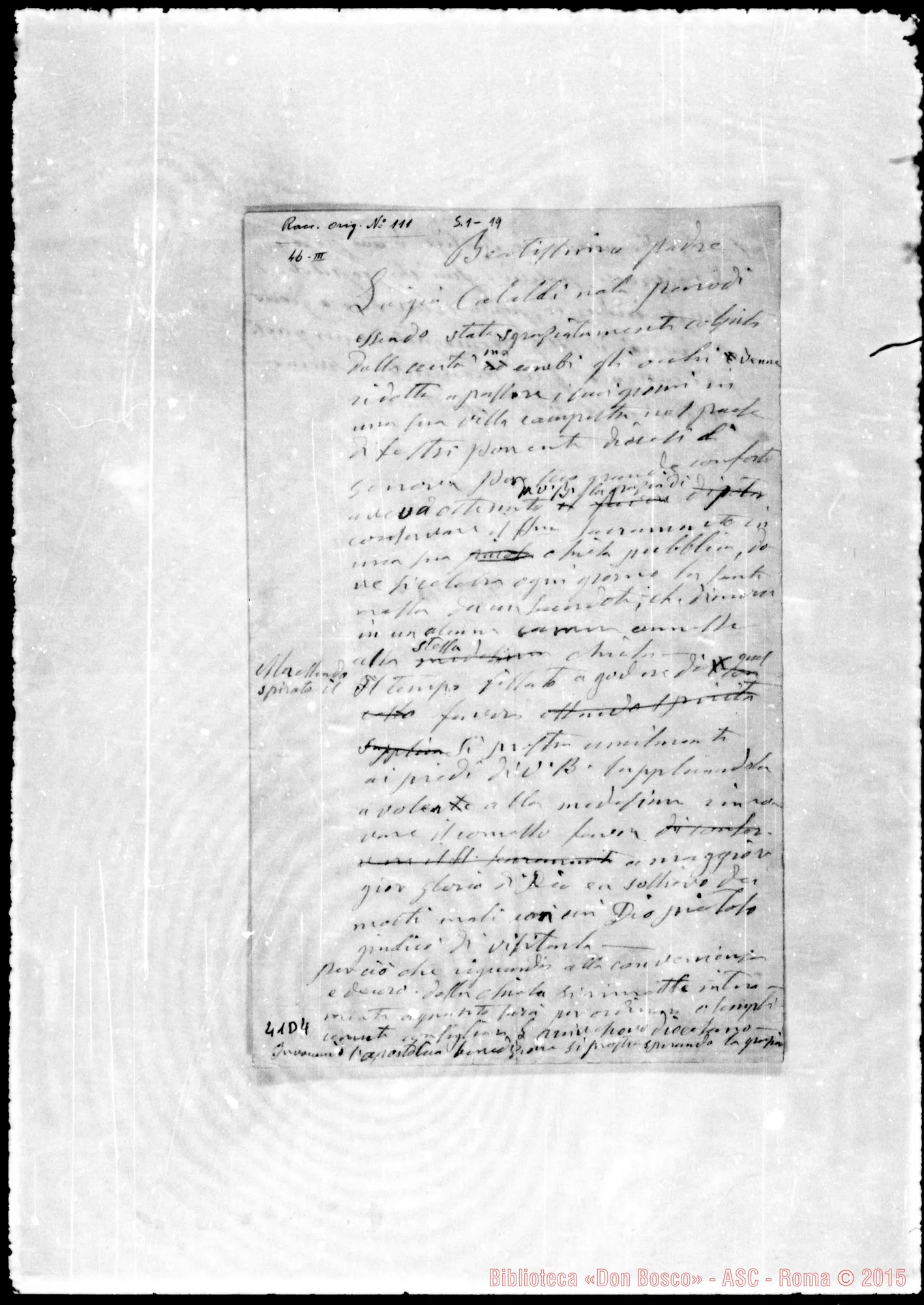 Fotogramma D 4 — Pio IX, Papa