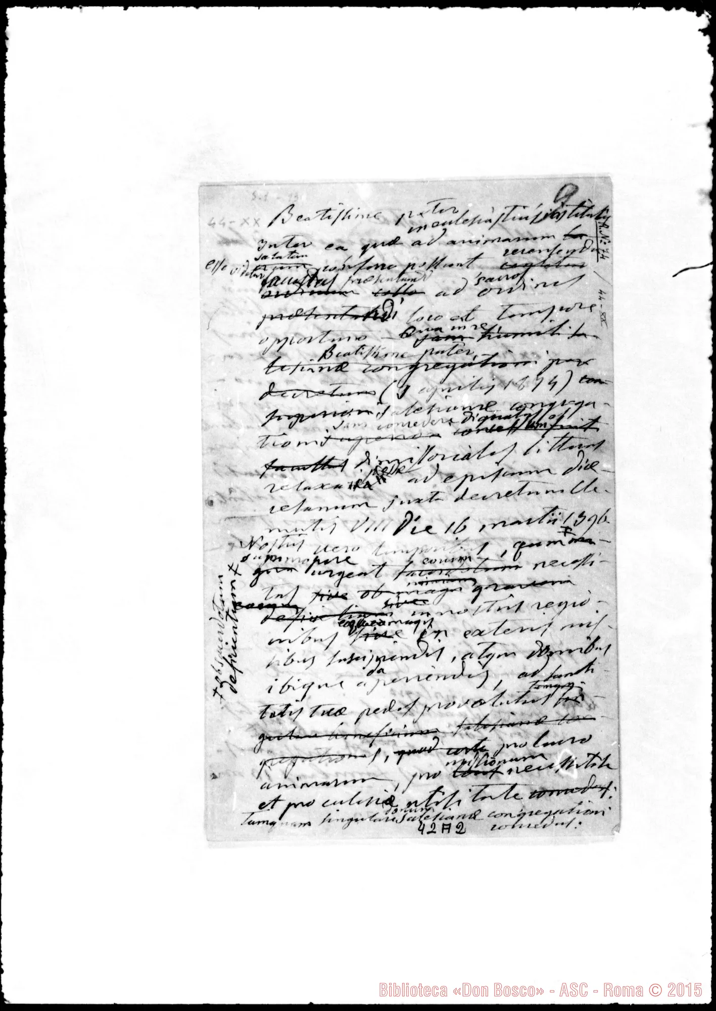 Fotogramma A 2 — Pio IX, Papa