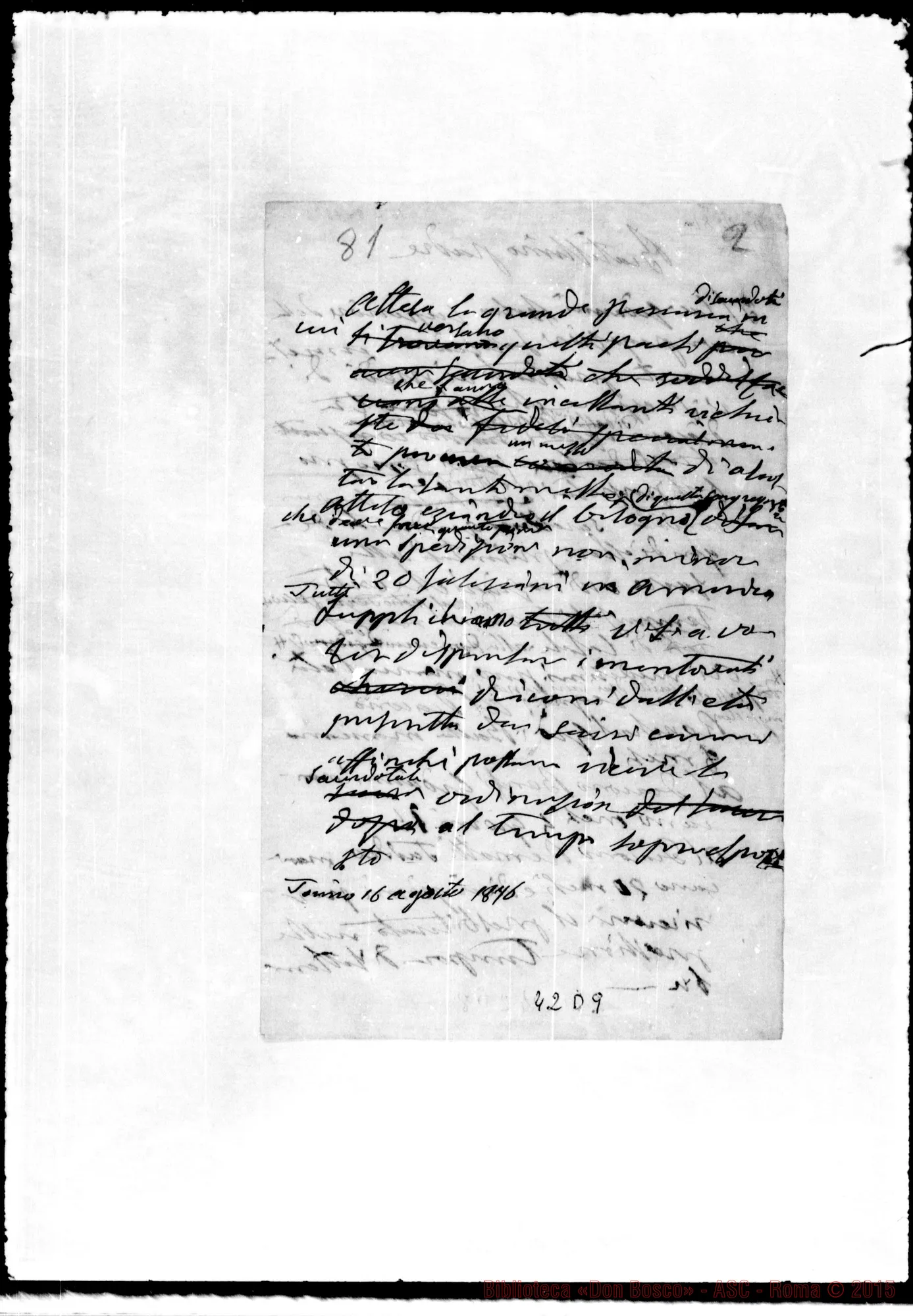 Fotogramma D 9 — Pio IX, Papa