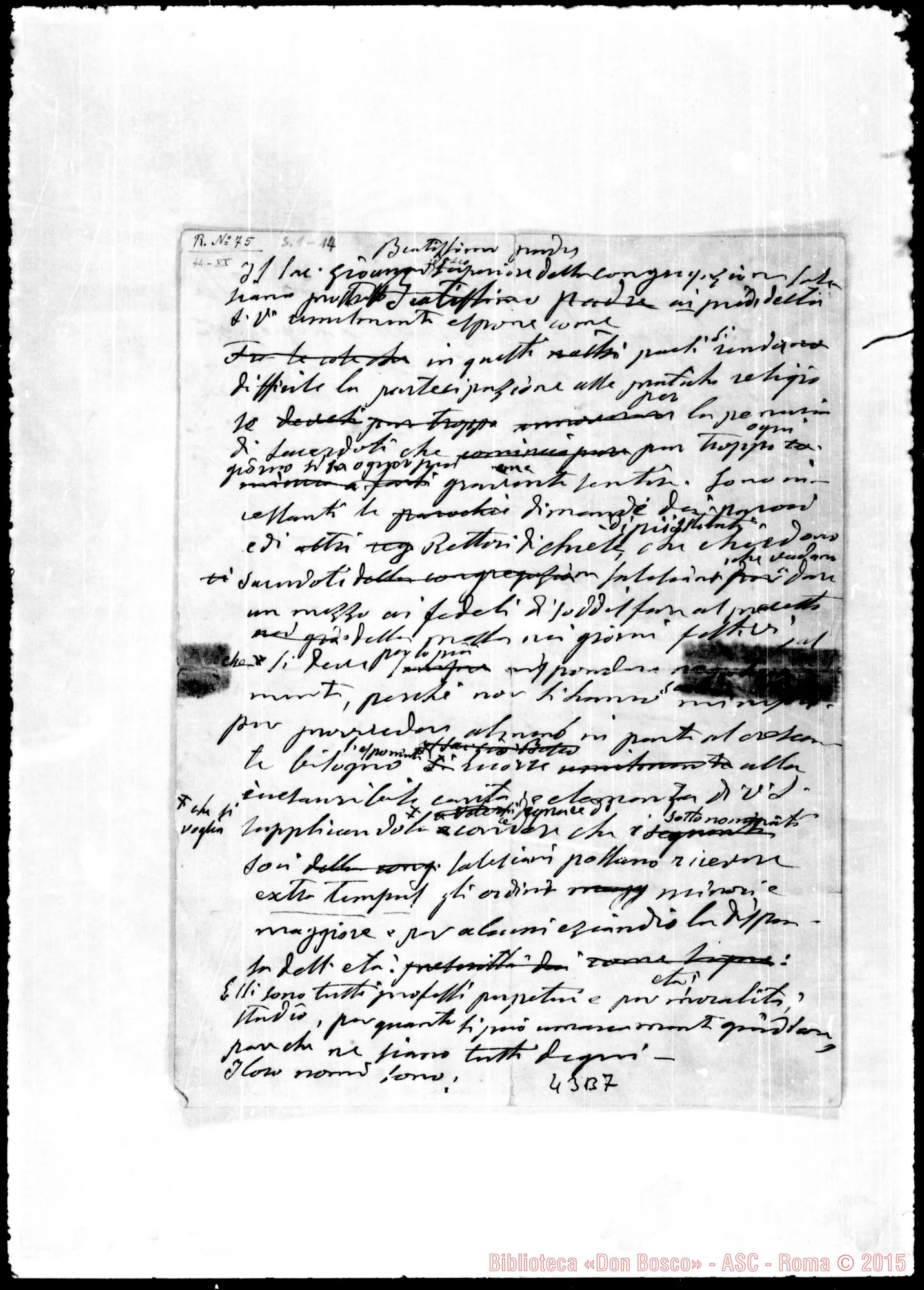 Fotogramma B 7 — Pio IX, Papa