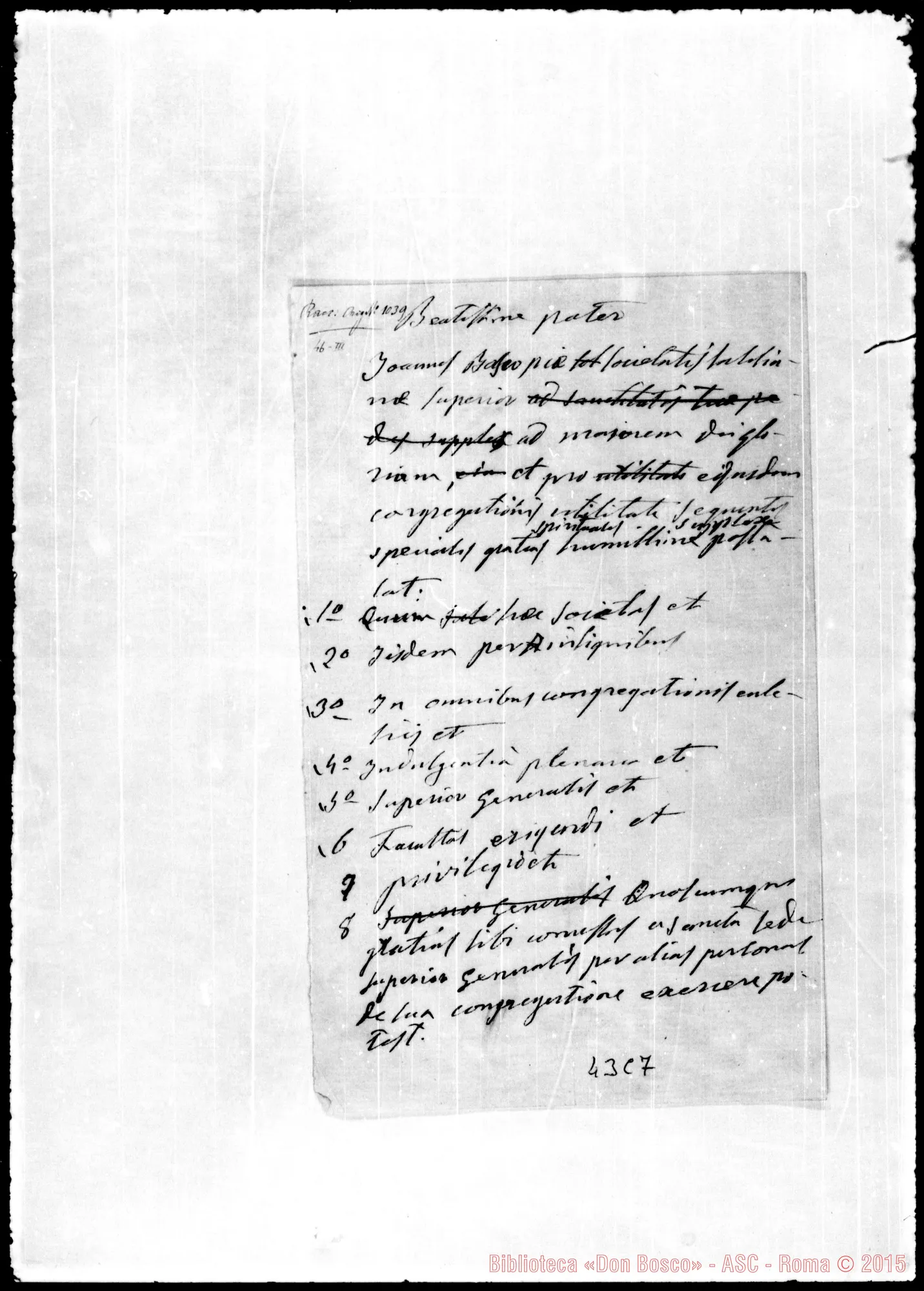 Fotogramma C 7 — Pio IX, Papa