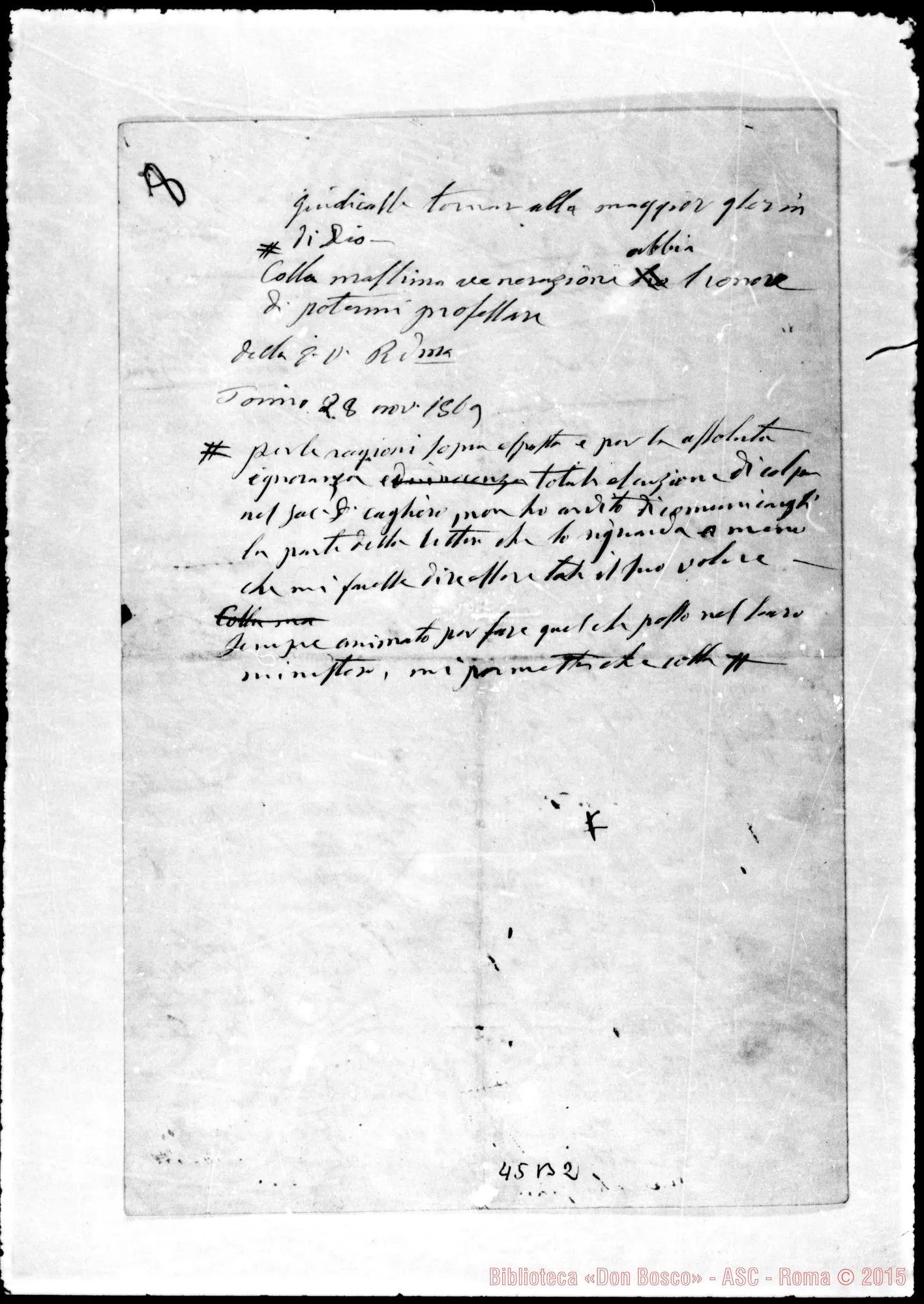 Fotogramma B 2 — Riccardi Alessandro di Netro, Arcivesc.