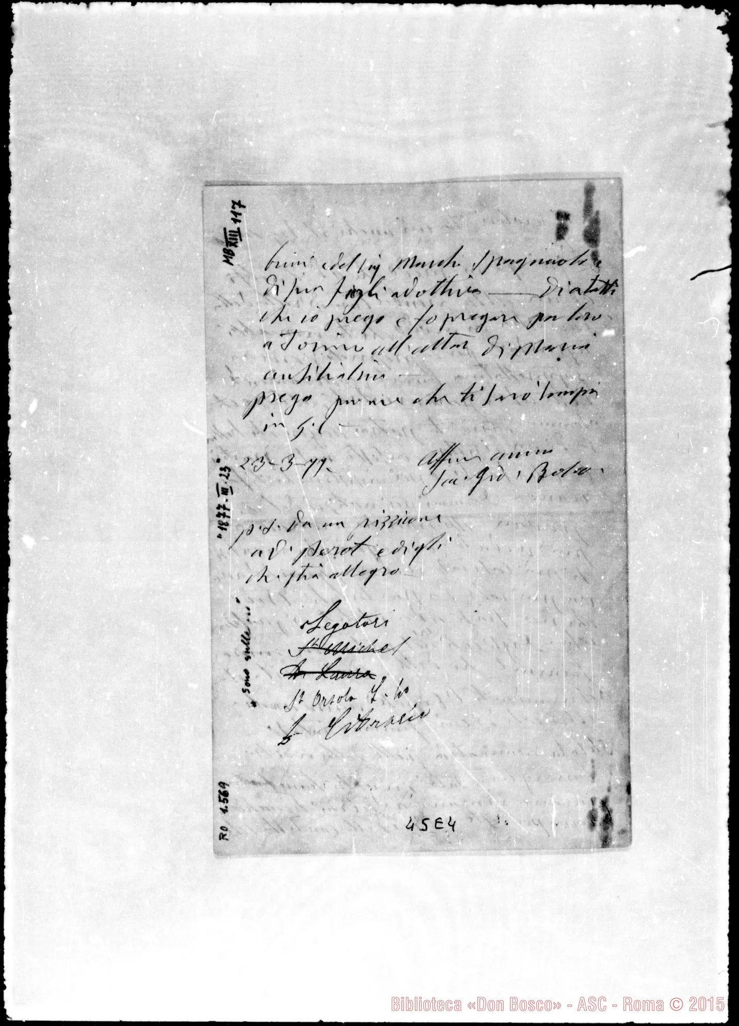 Fotogramma E 4 — Ronchail Giuseppe, sac. SDB