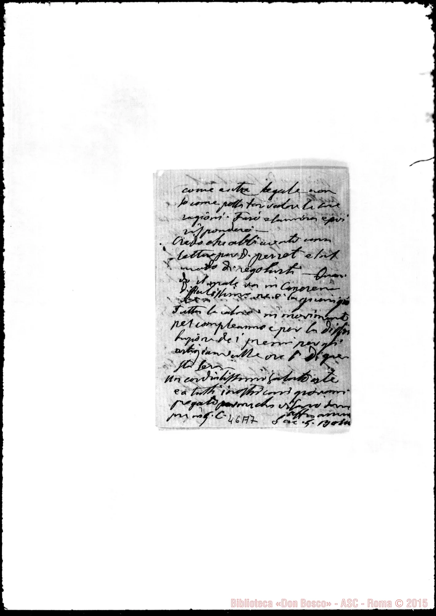 Fotogramma A 7 — Ronchail Giuseppe, sac. SDB