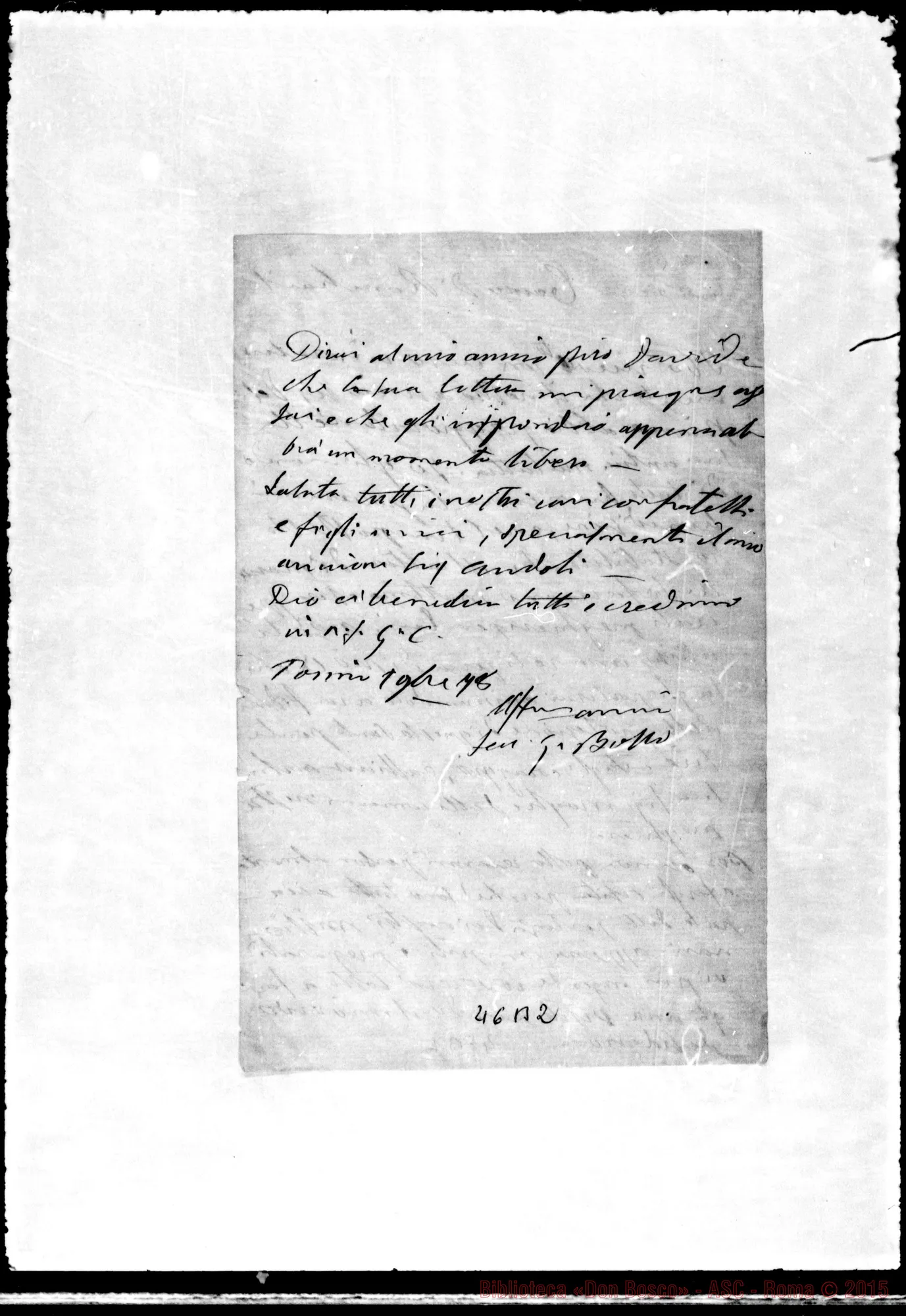 Fotogramma B 2 — Ronchail Giuseppe, sac. SDB